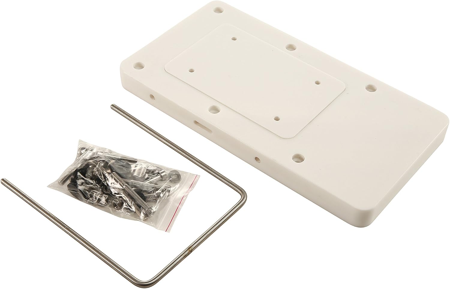 MotorGuide 8M0092063 Xi Series Quick-Release Mounting Bracket Kit for Trolling Motors — Composite — White