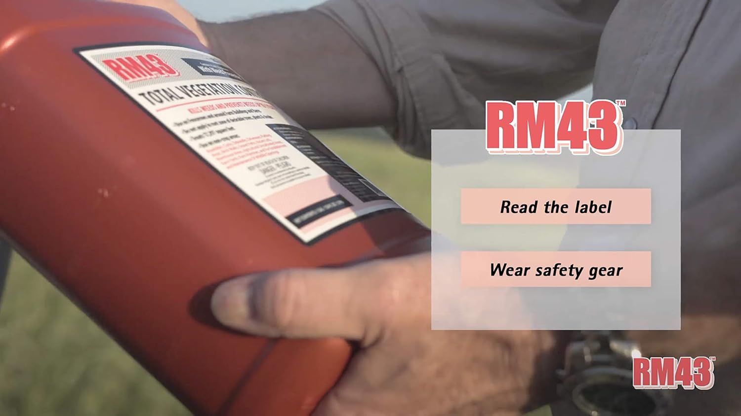 RM43 Concentrated Extended Control Weed Killer