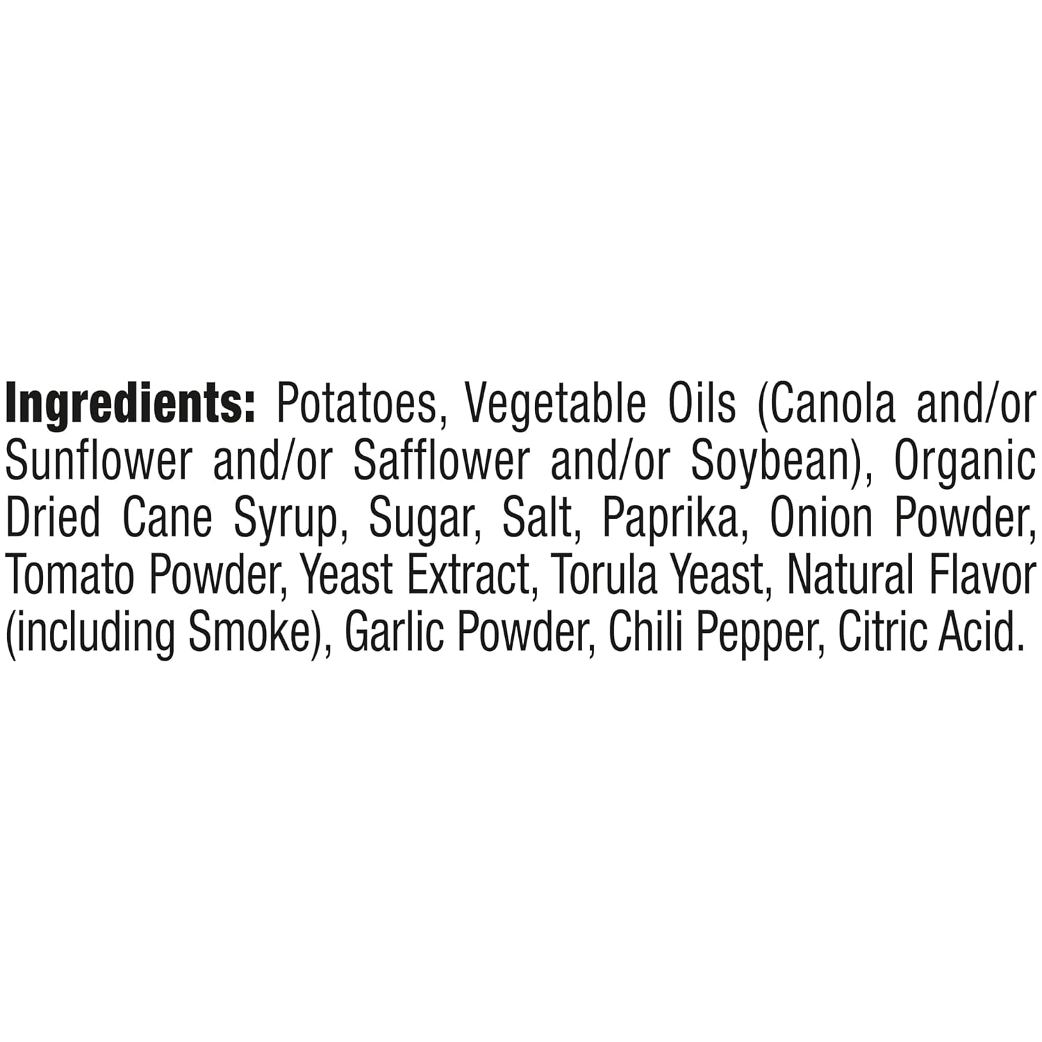 Kettle Brand Potato Chips, Backyard Barbeque Kettle Chips, 5 Oz