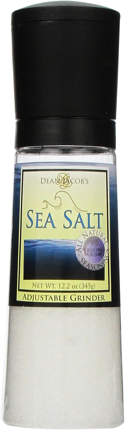 Dean Jacobs Sea Salt, 12.2-Ounce Extra Large Grinder