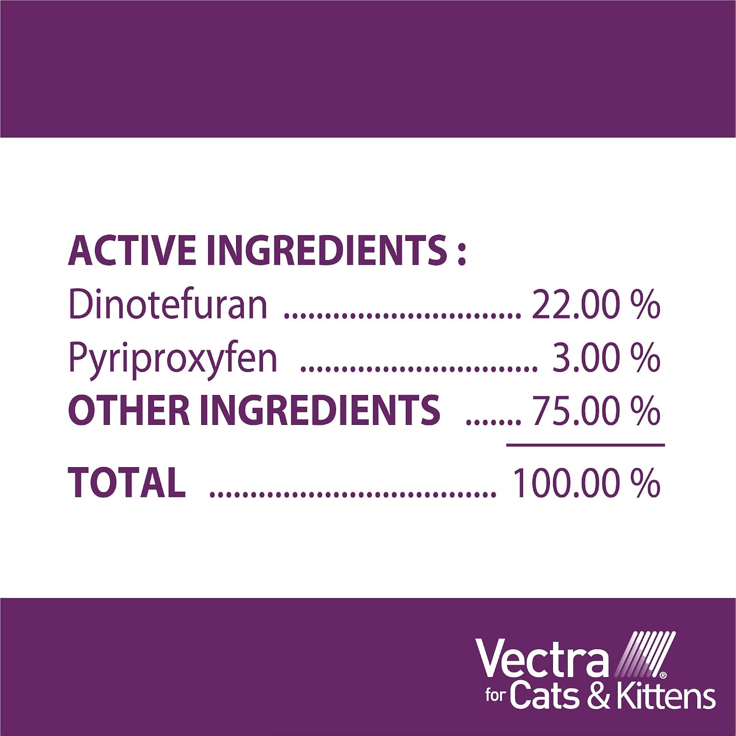 Vectra for Cats Flea Treatment & Prevention for Large Cats (Over 9 lbs.) 6-Month Supply | No Prescription Required