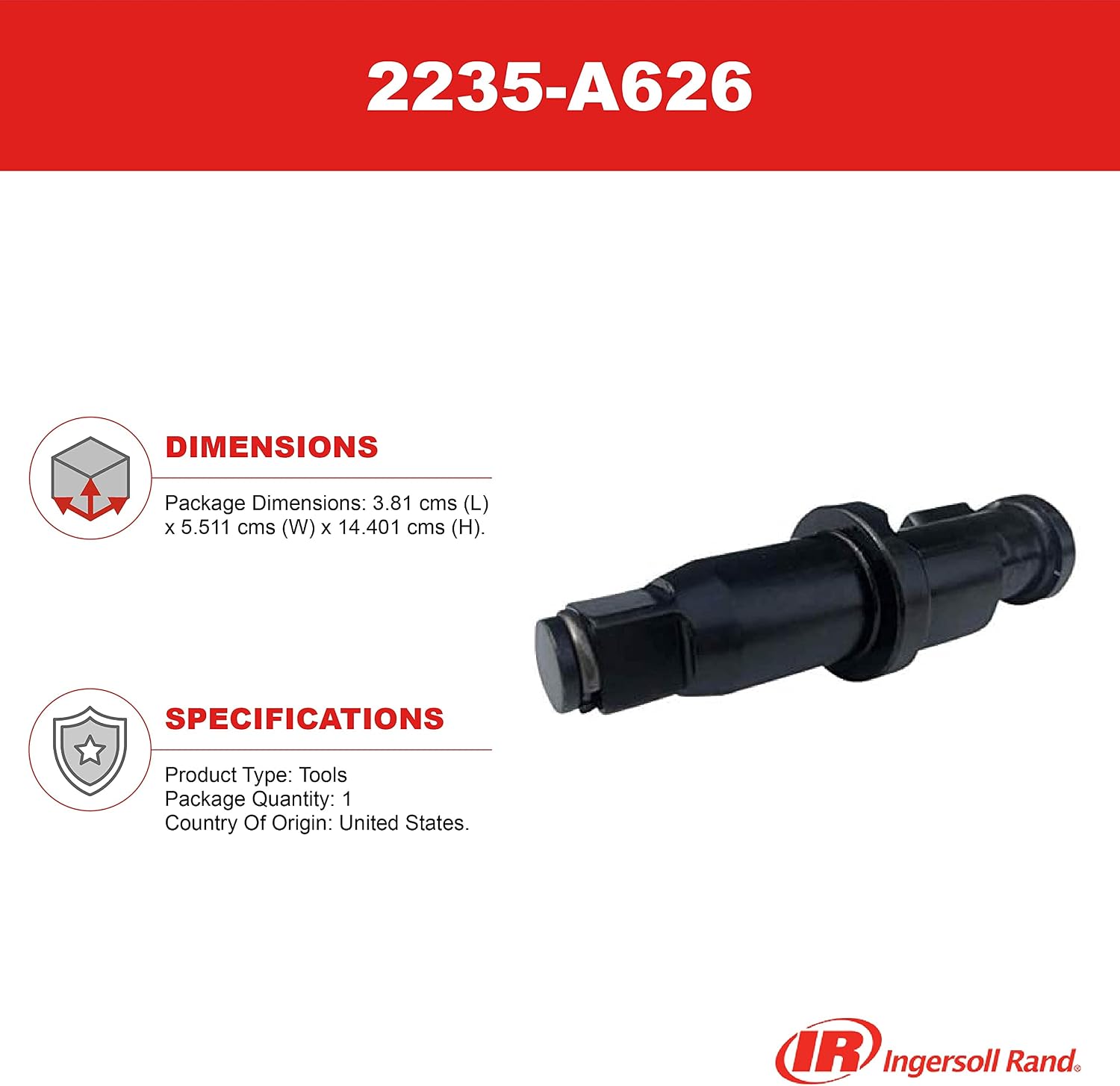 Ingersoll Rand 2235-A626 OEM Replacement Part, Anvil Assembly