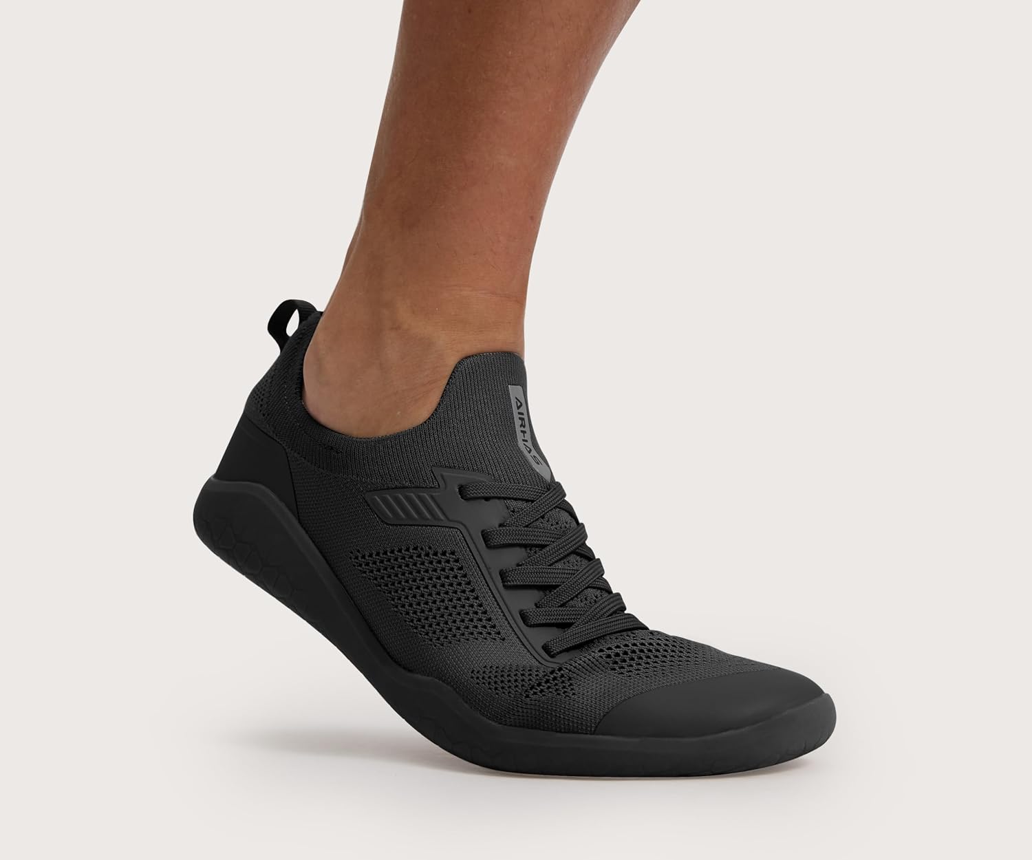 Men's Barefoot Shoes Zero Drop Minimalist Sneakers with Anatomical Toe Box | Breathable, Stretchy, Flat for Gym, Workout, Lifting, Training