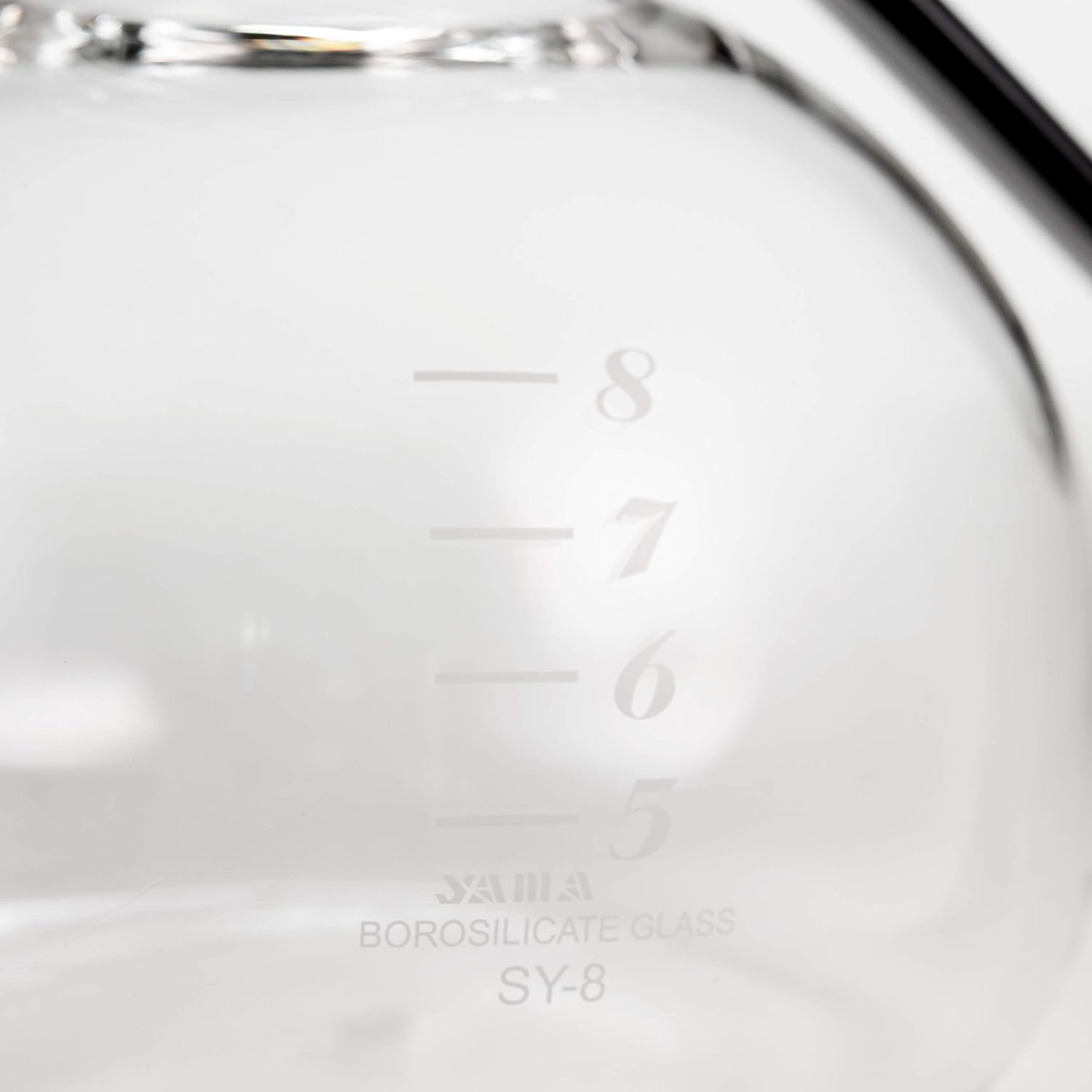 Yama Glass 5-Cup Stovetop Siphon Coffee Maker, 15 Oz Vacuum Brew, Heat-Resistant Borosilicate Glass