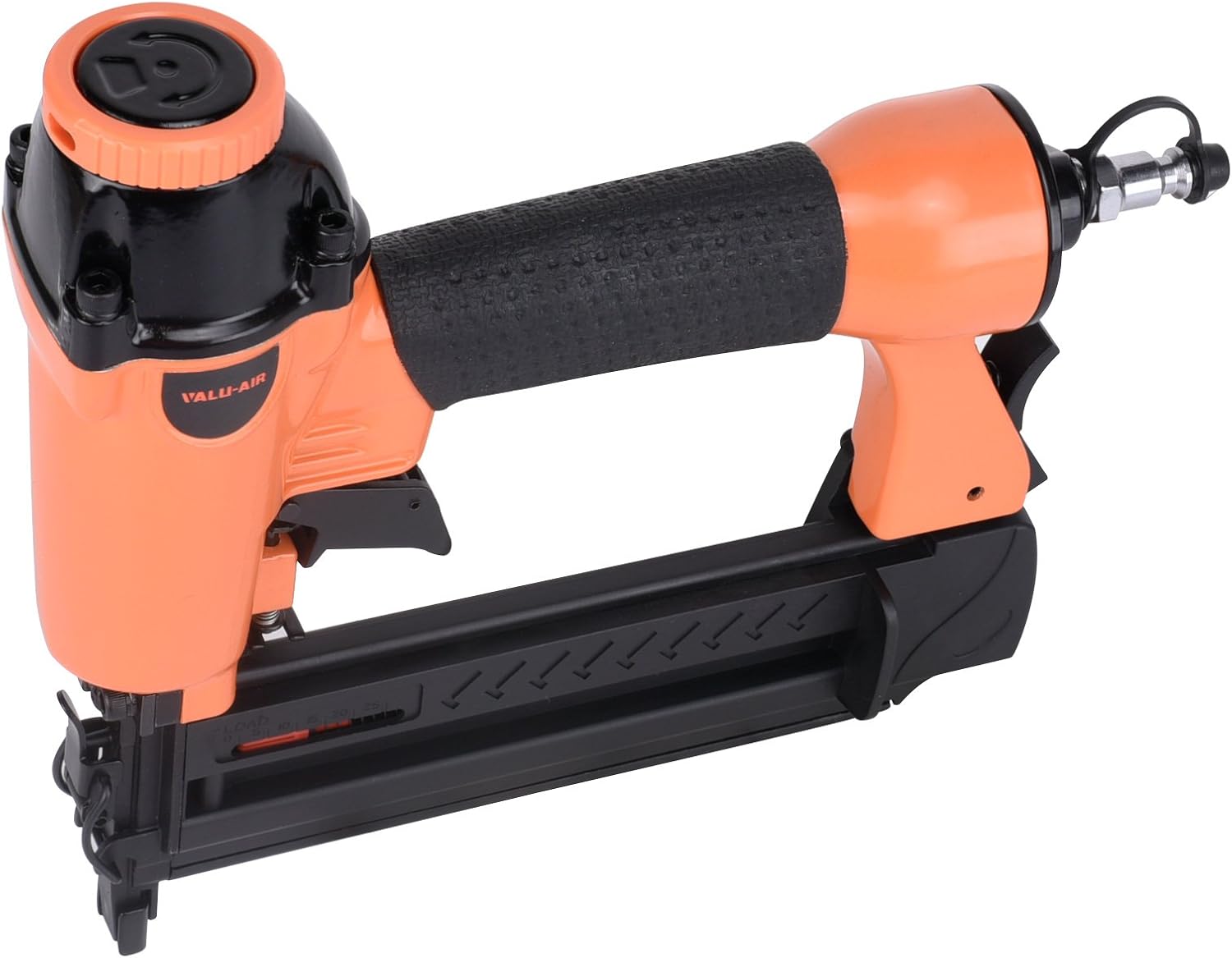 F50Q 18 Gauge Pneumatic Brad Nailer 3/8” to 2” for Cabinet, Trim, Baseboard, Chair Rail, and Finish Work (Needs An Air Compressor)