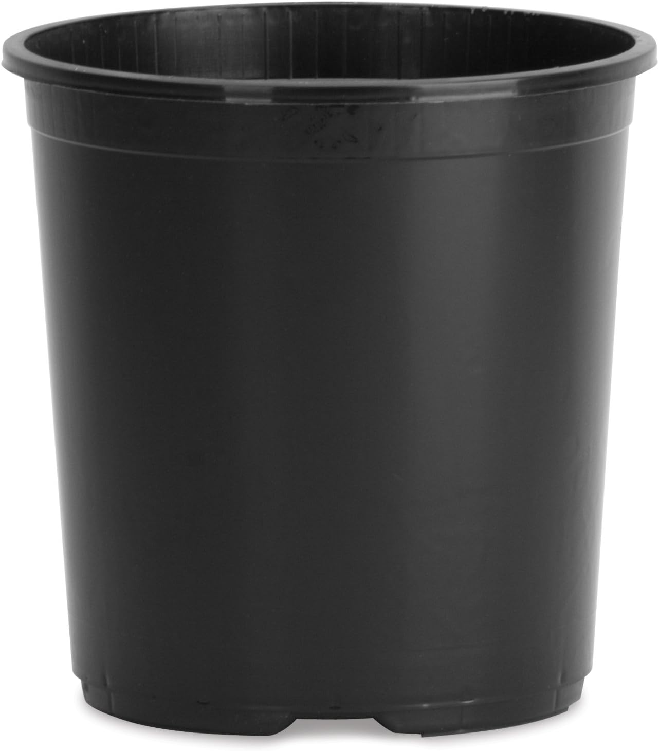 The HC Companies Nursery Pot (1.72 Gallon), Black