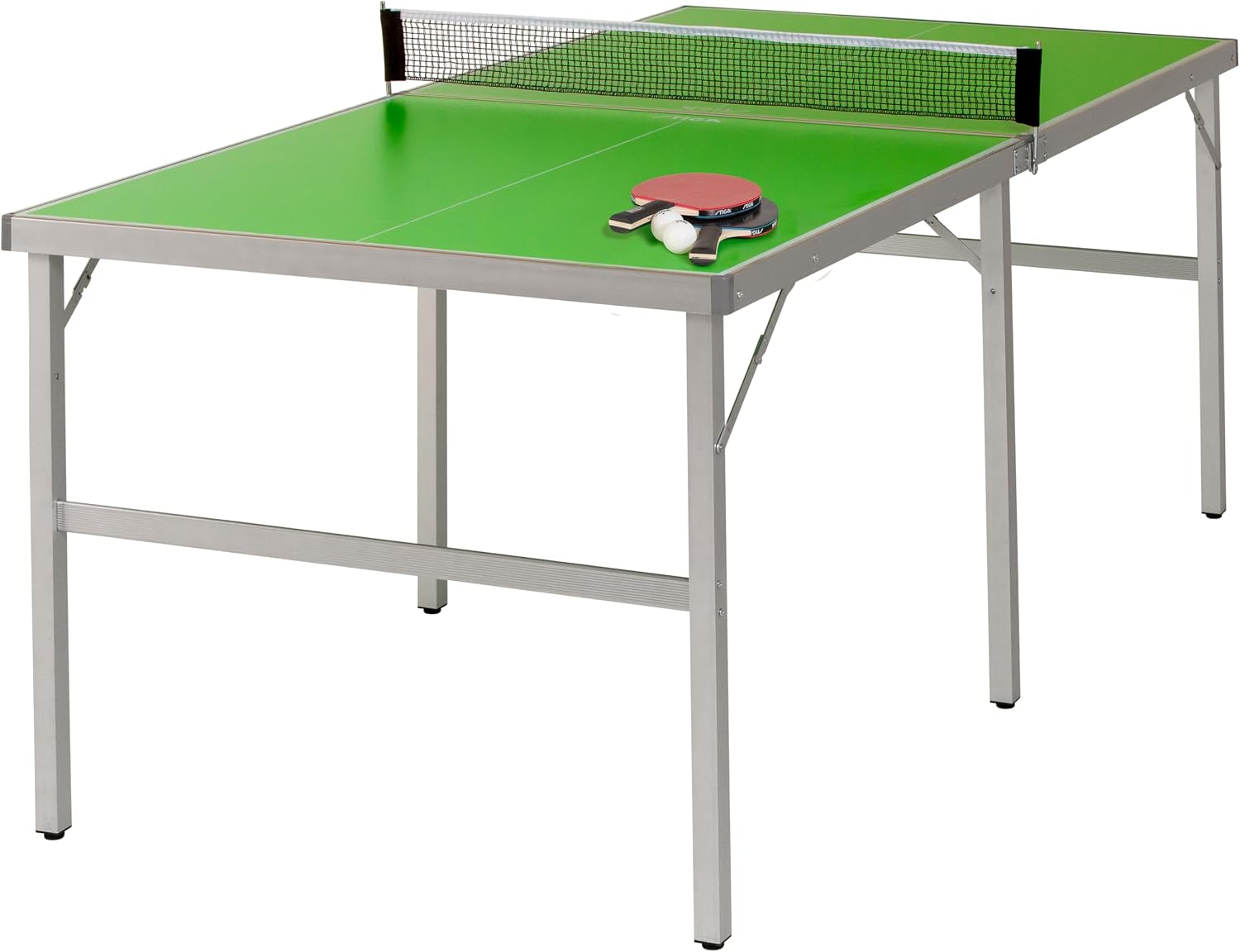 STIGA Space Saver - Compact Ping Pong Table - Separate Table Halves - Regulation Height - No Assembly Required