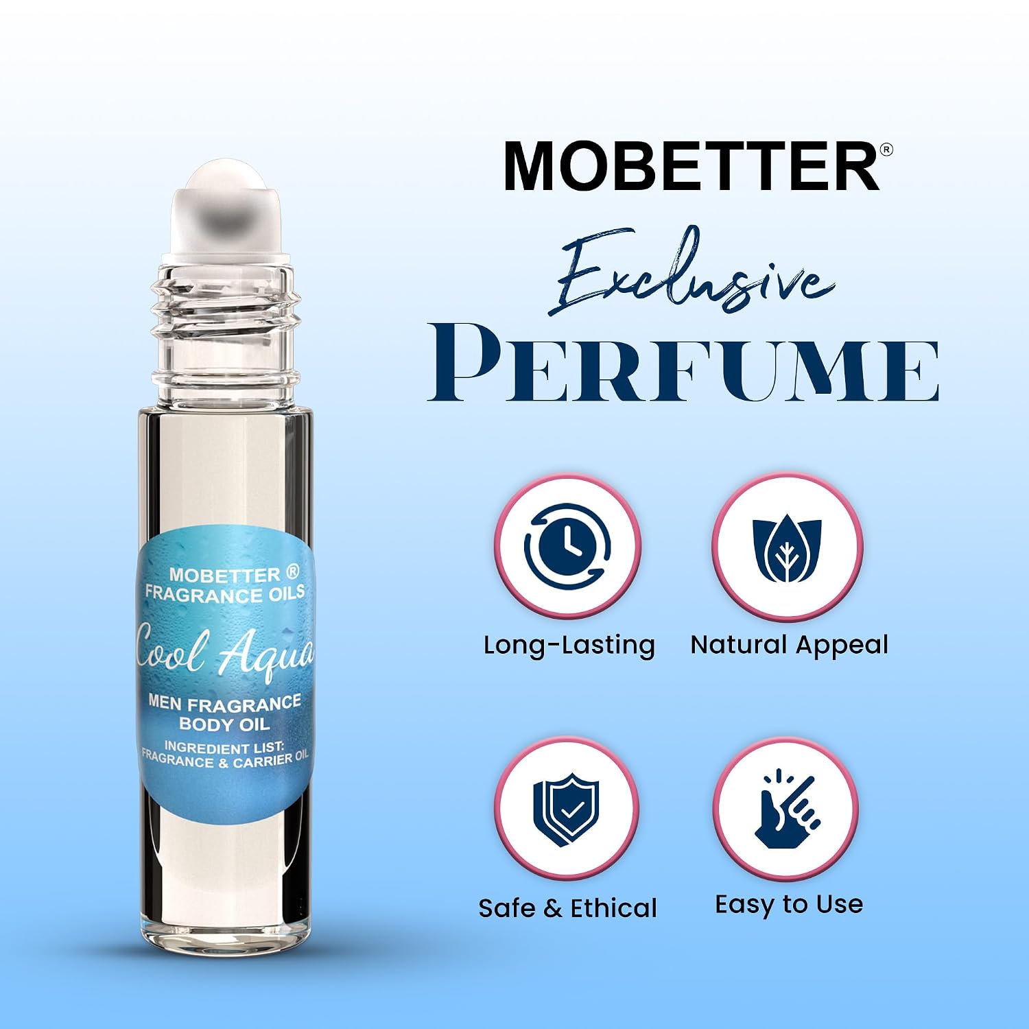 MOBETTER FRAGRANCE OILS Agua Duo Geo Men Fragrance Body Oil