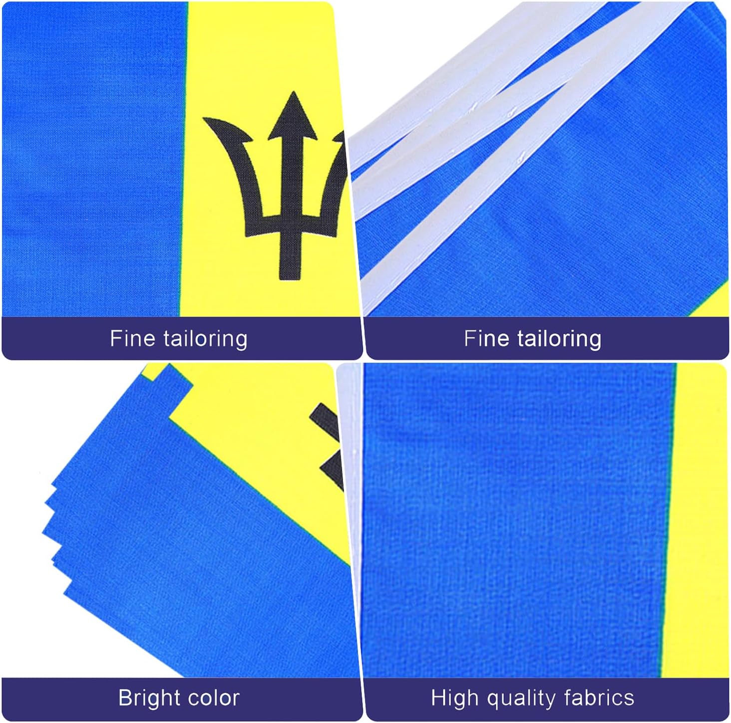 Nicaragua String Flags Banner Mini Small Nicaraguans Flag Bunting Patriotic Hanging Decor,National Holiday, Sports Game, Fiesta & Themed Party,18 Feet 20 Flags