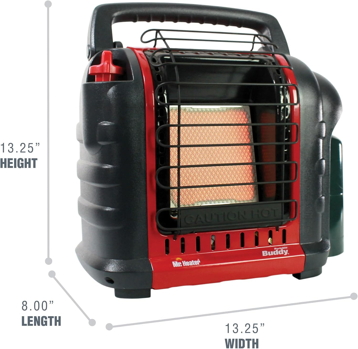 Mr. Heater 9,000 BTU Portable Buddy Radiant Propane Heater