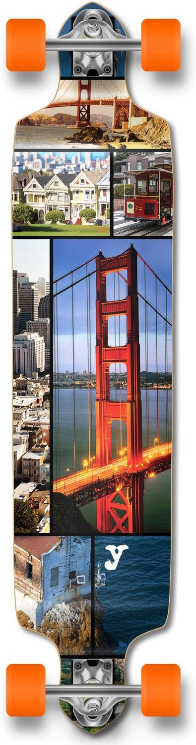Professional Speed Drop Down Complete Longboard Skateboard
