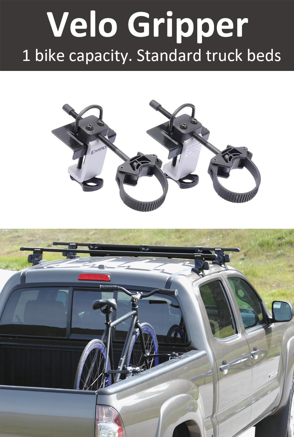 INNO RT201 Truck Bed Bike Rack - Bike Mount for Standard Pickup Truck