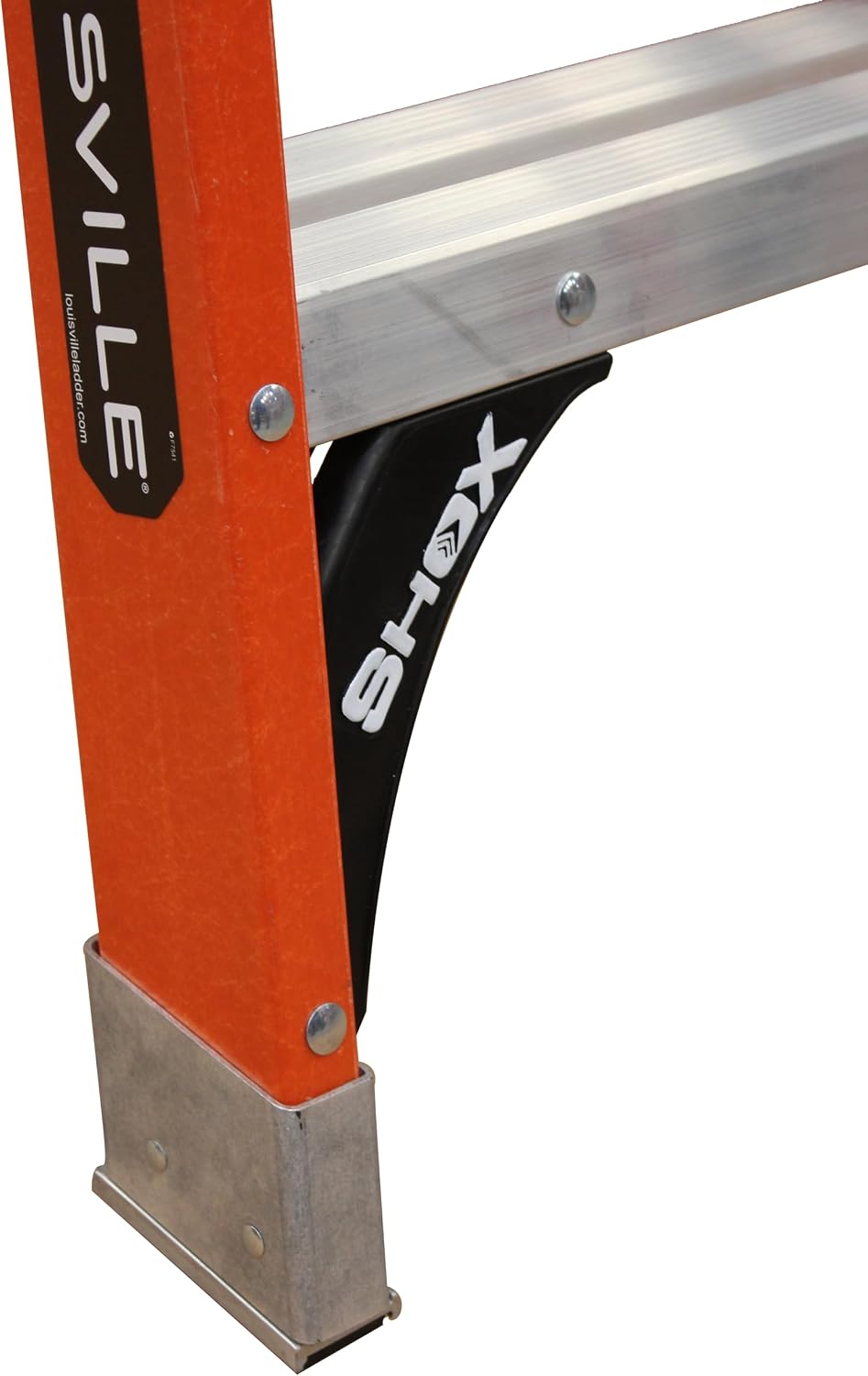 Louisville Ladder 12-Foot Fiberglass Step Ladder, 375-Pound Load Capacity, Type IAA, FS1312HD
