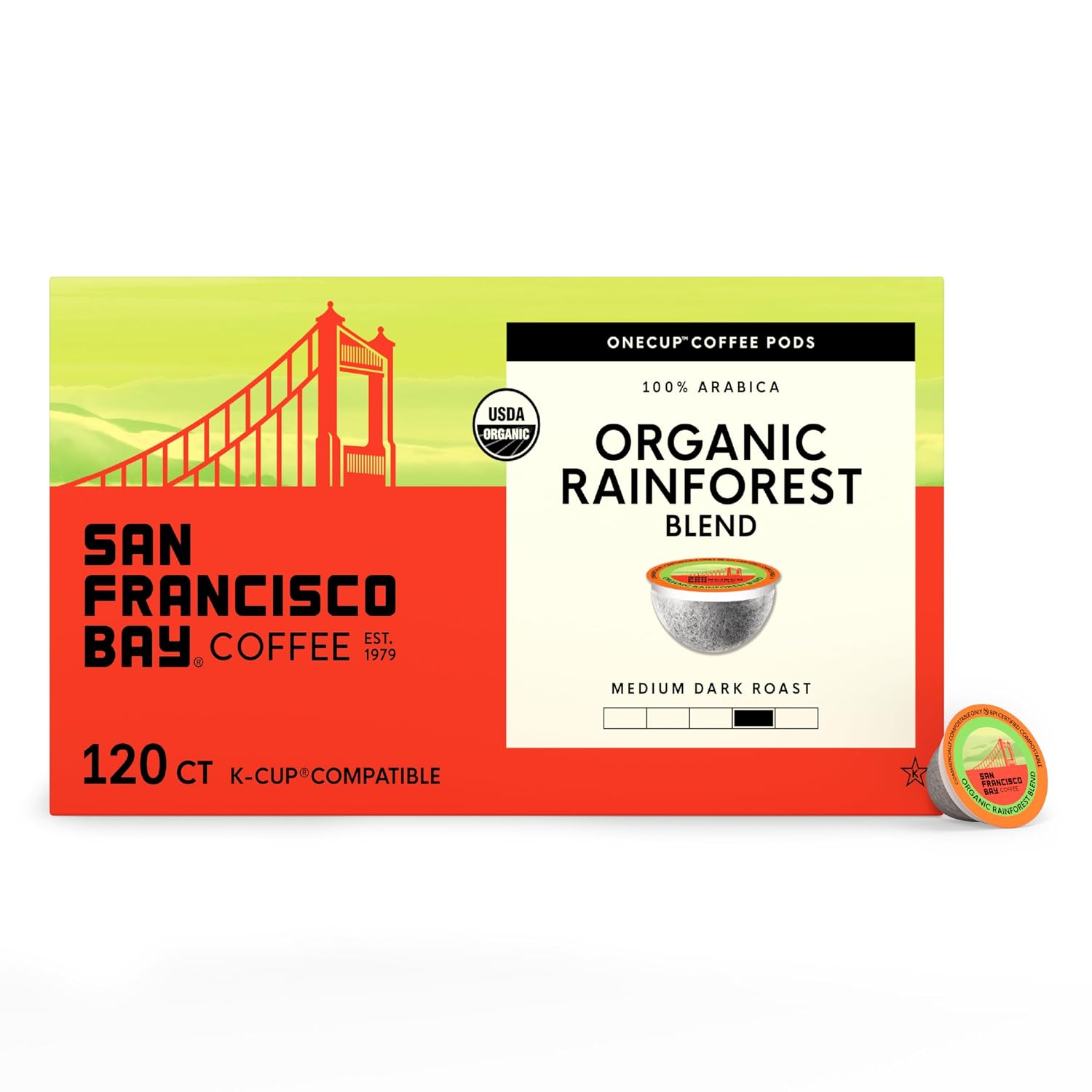San Francisco Bay French Roast K-Cup Compatible Coffee Pods, 36 ct