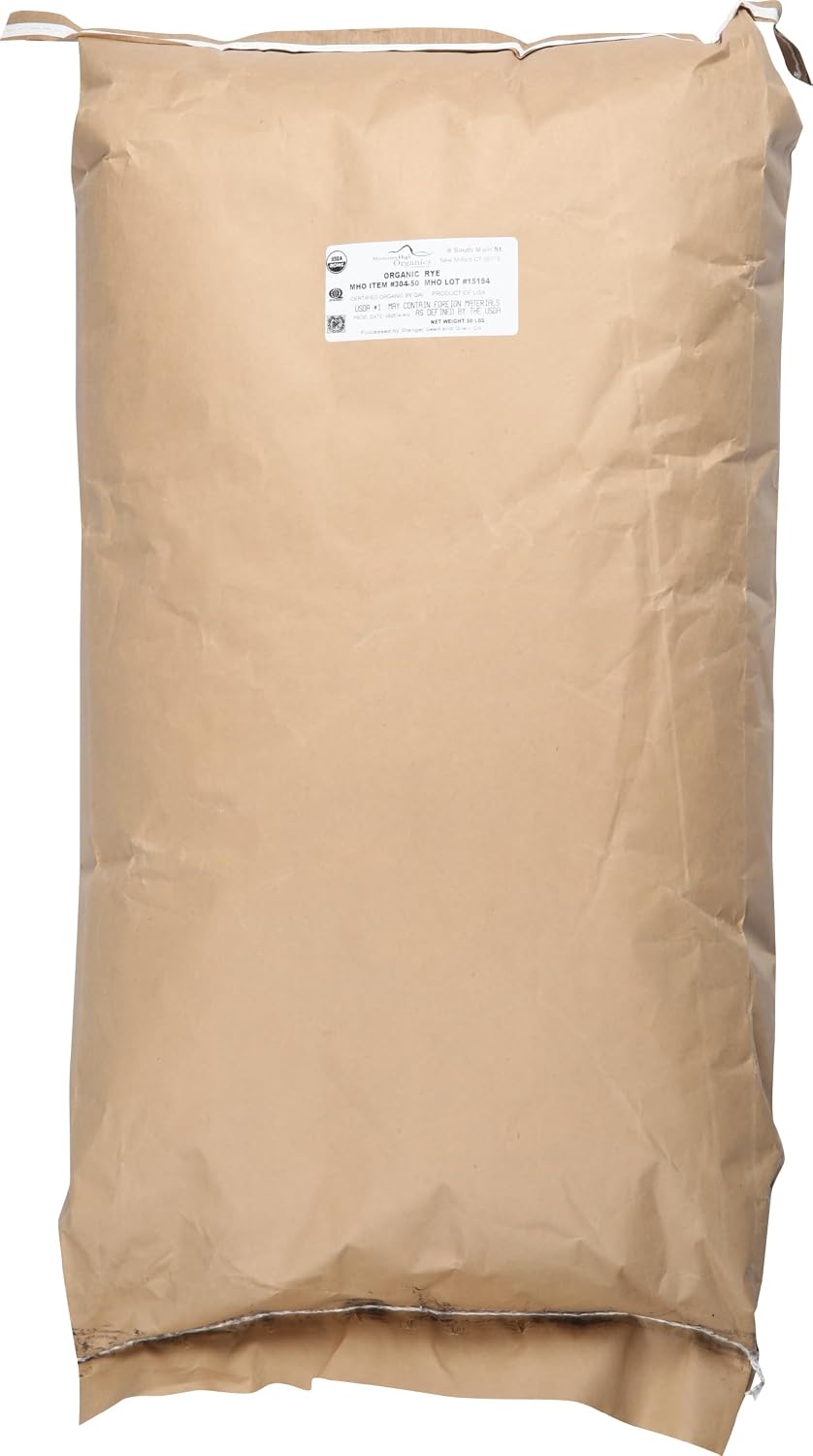 Woodstock Farms, Rye Whole Berries Organic, 800 Ounce