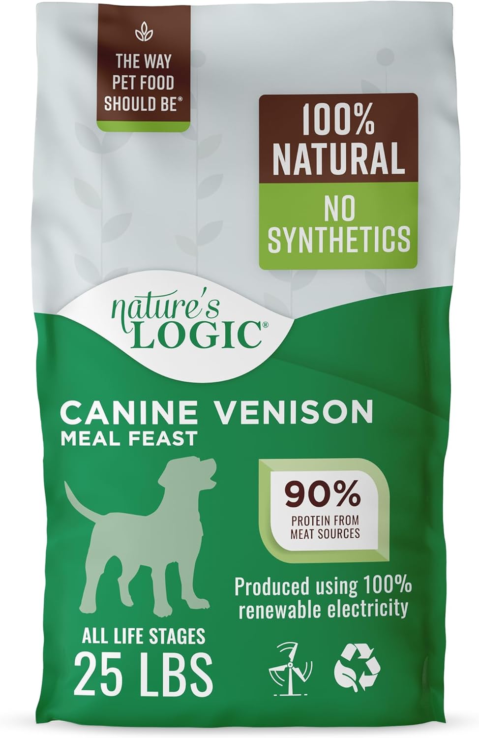 NATURE'S LOGIC Dry Dog Food - Beef Meal Feast Dry Kibble, 13 lb