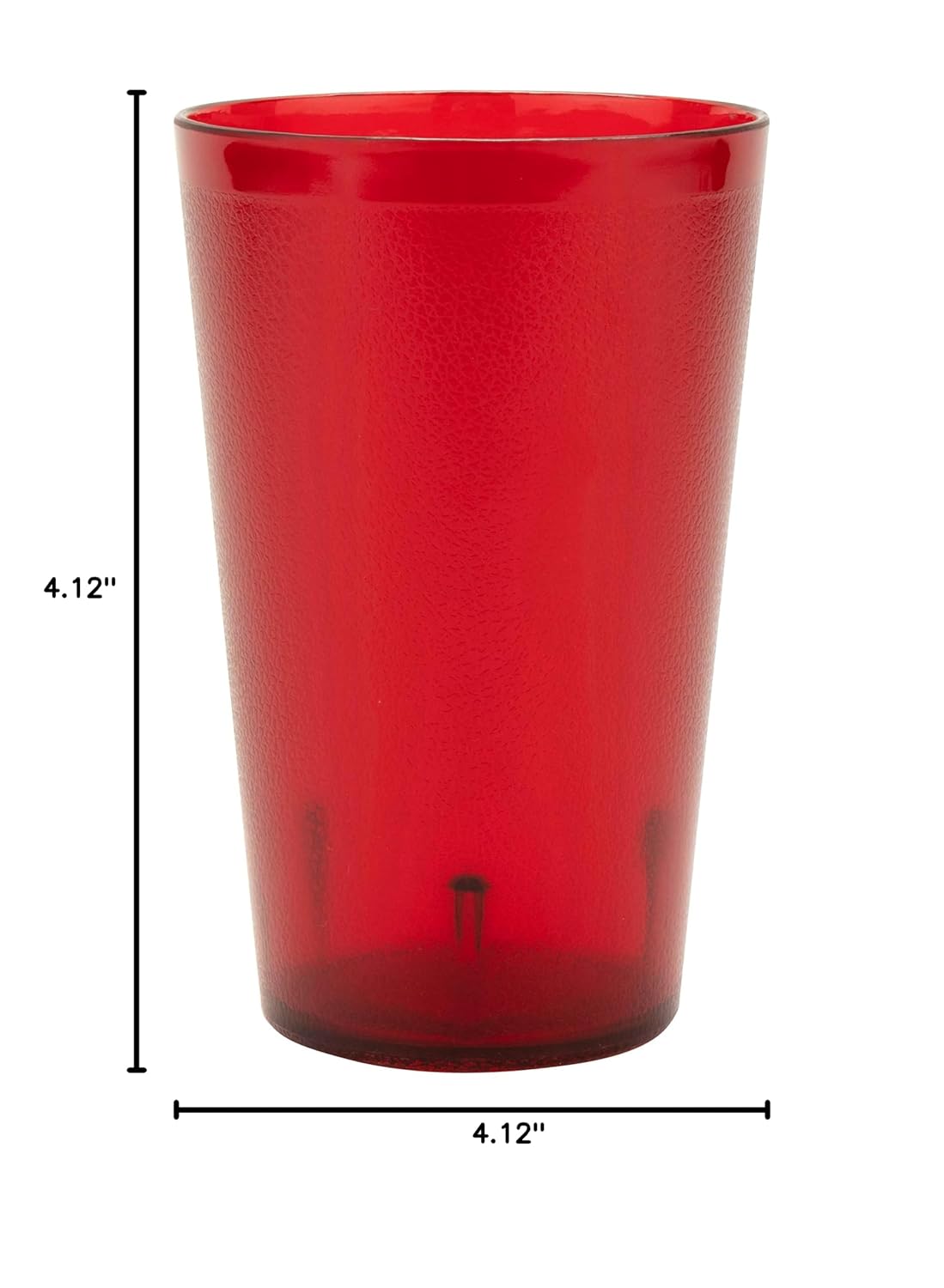 G.E.T. 6620-1-BL Heavy-Duty Plastic Restaurant Tumblers, 20 Ounce, Blue (Set of 12) | Dishwasher safe, BPA-free, Shatterproof, Stackable, Restaurant service, Great for Water, Juice, Soft Drinks and Cocktails