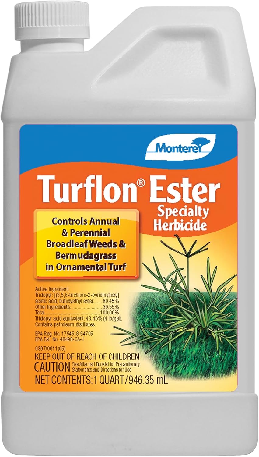 Monterey Turflon Ester Herbicide, 8 oz with Measuring Spoon
