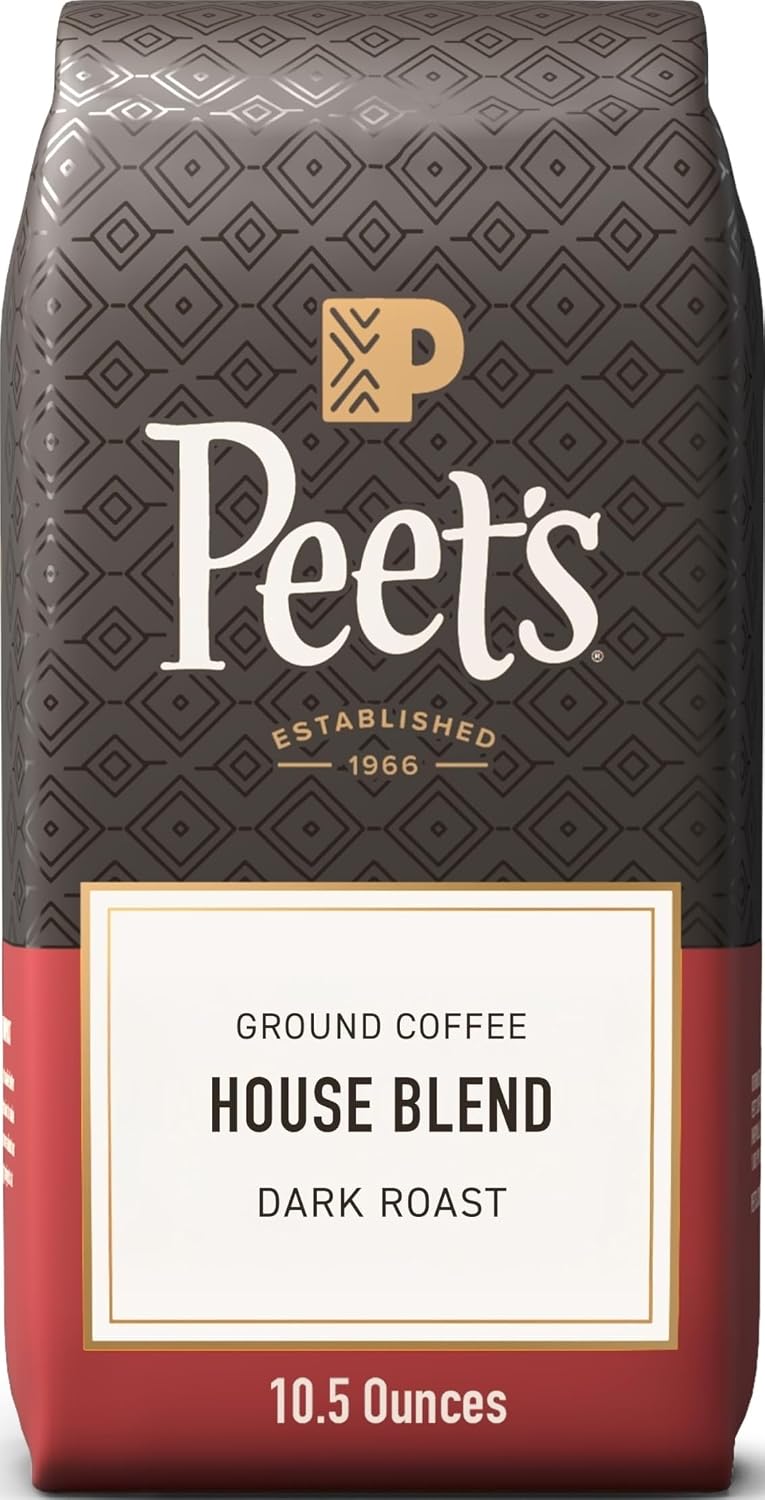 Peet's Coffee, Dark Roast Ground Coffee, 100% Arabica Coffee - Major Dickason's Blend 18 Ounce Bag