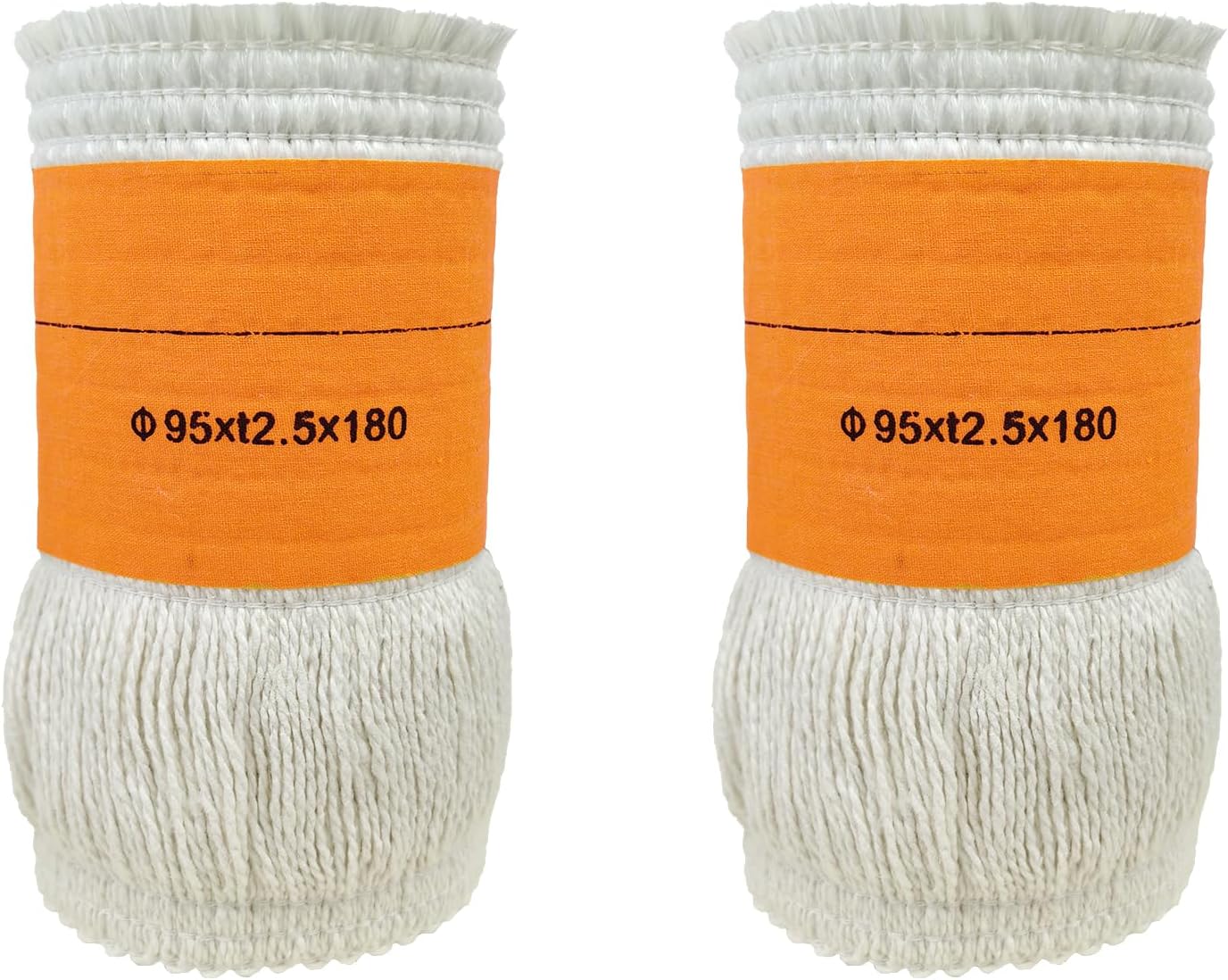 95x2.5Tx180mm Kerosene Heater Wick, Smokeless Fiberglass and Cotton Replacement Wick for Indoor Outdoor Use