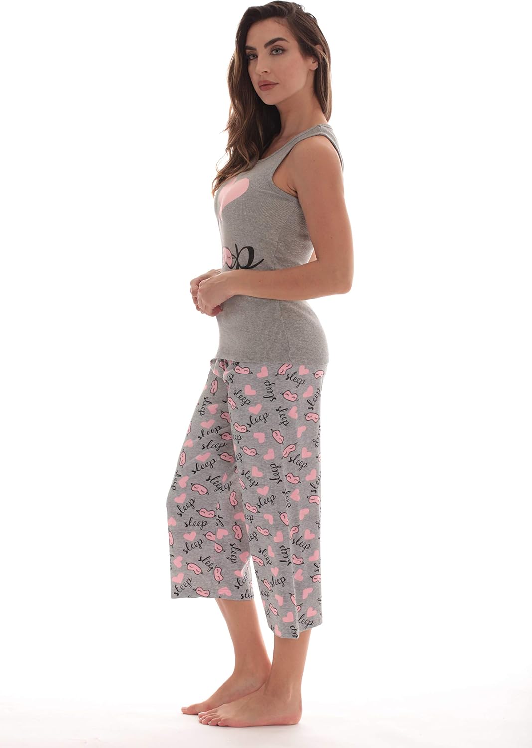 Just Love 100% Cotton Capri Sets Women Sleepwear