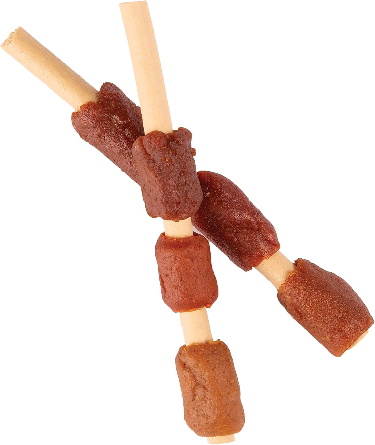 DreamBone Kabobz Rawhide-Free Dog Treats With Real Protein, 18 Count | Daily Chew, Digests Safely and Completely, Made With Real Chicken, Duck, Pork and Veggies, For Adult Dogs
