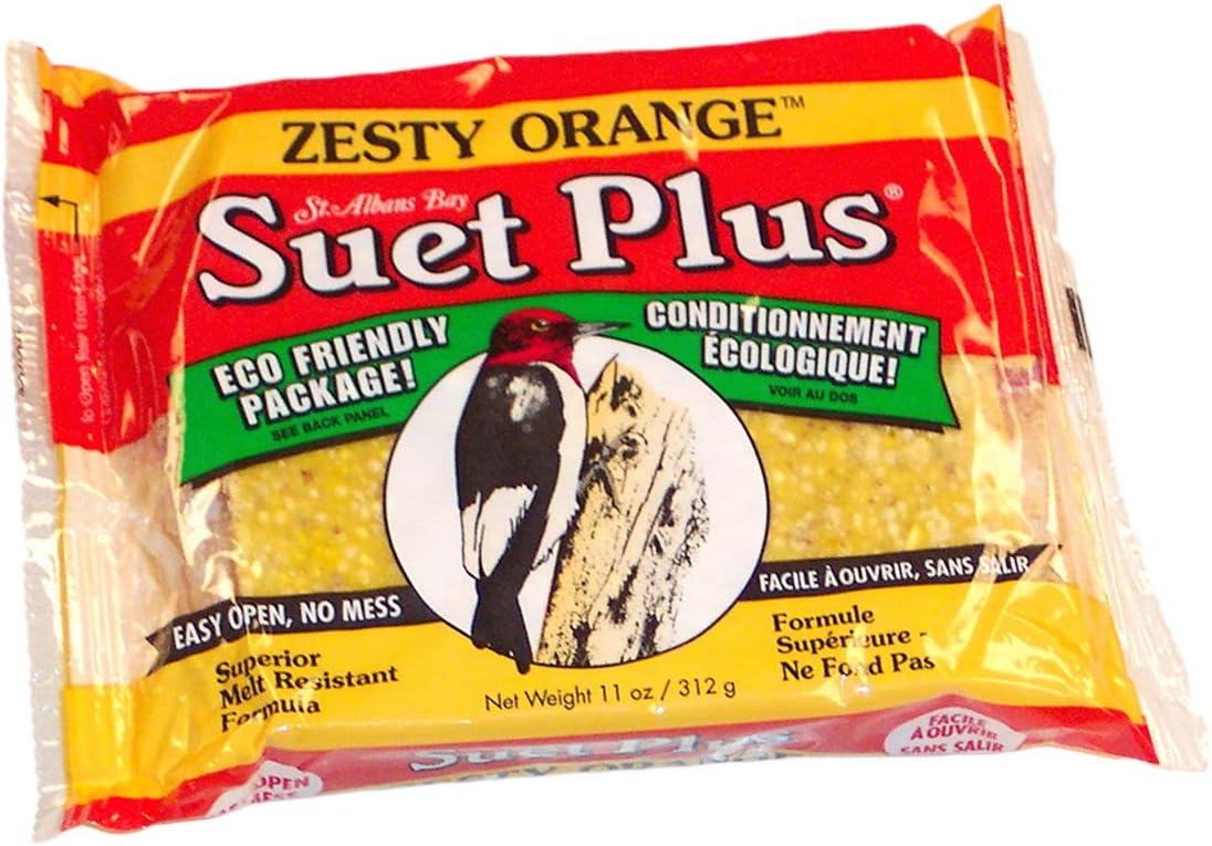 Suet Plus Zesty Orange Suet 12 Pack