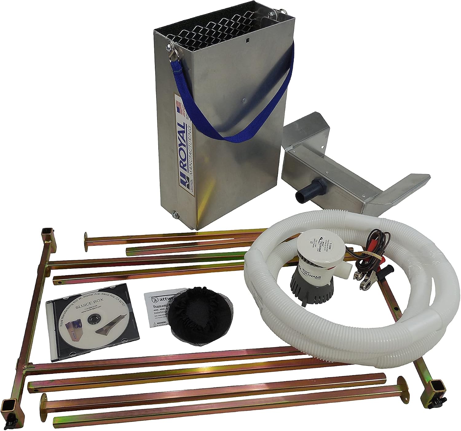 Multi-Purpose Recirculating Sluice Box Kit