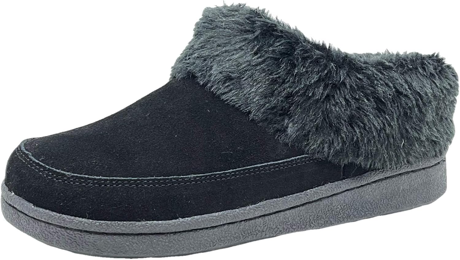 Clarks Womens Faux Fur Lined Clog Slippers Warm Cozy Indoor Outdoor Plush Slipper for Women