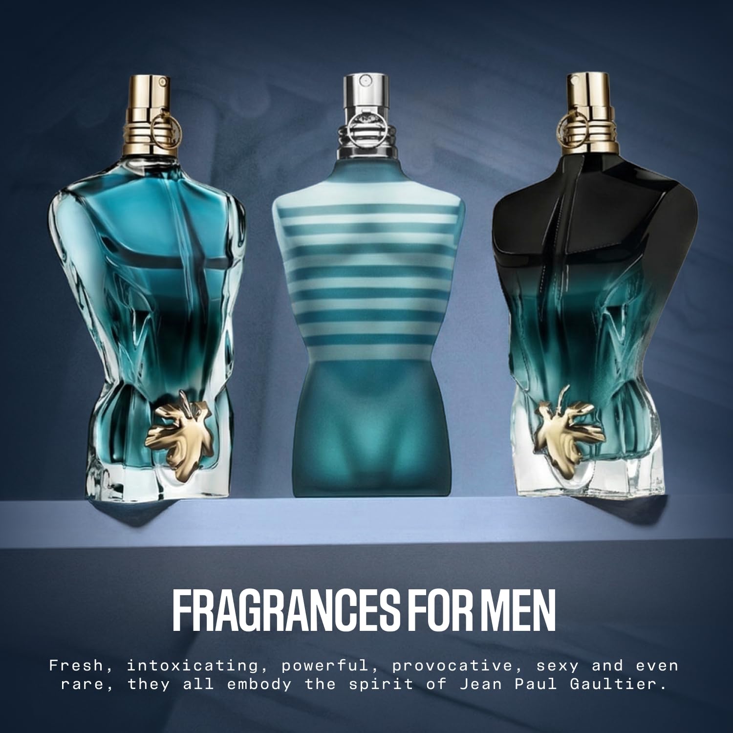 Jean Paul Gaultier Le Male Eau de Toilette - Long Lasting Amber Aromatic Cologne for Men with Fresh Mint, Lavender & Sensual Vanilla - Luxury Men's Cologne Spray