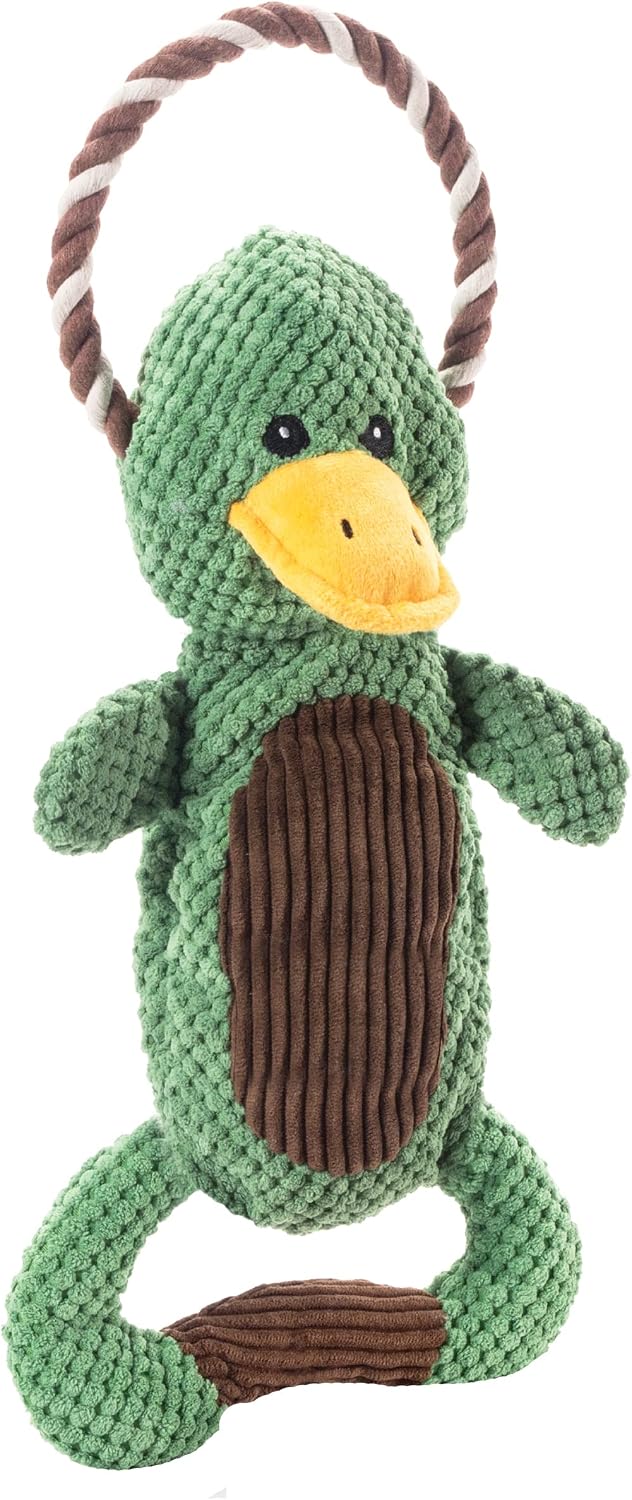 Outward Hound by Charming Pet Ranch Roperz Cow Plush Squeaky Dog Toy