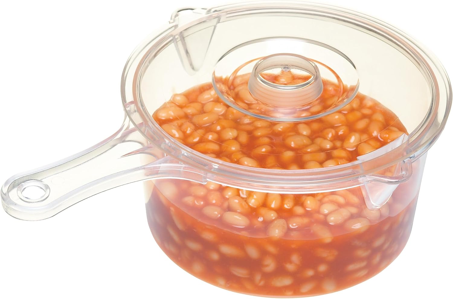 Microwave Kitchen Craft 5028250154163 900ml Saucepan, Clear