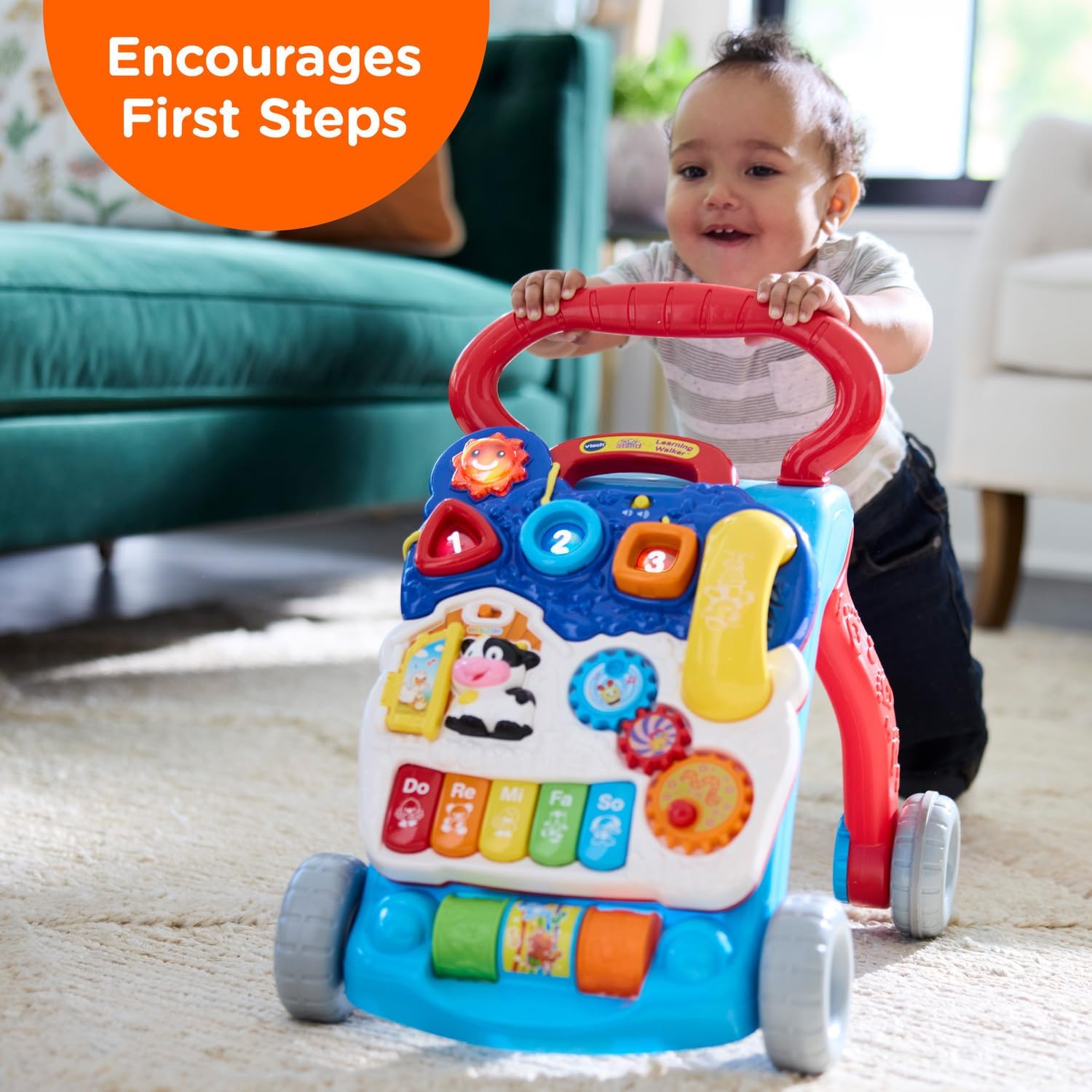 VTech Sit-to-Stand Learning Walker (Frustration Free Packaging)