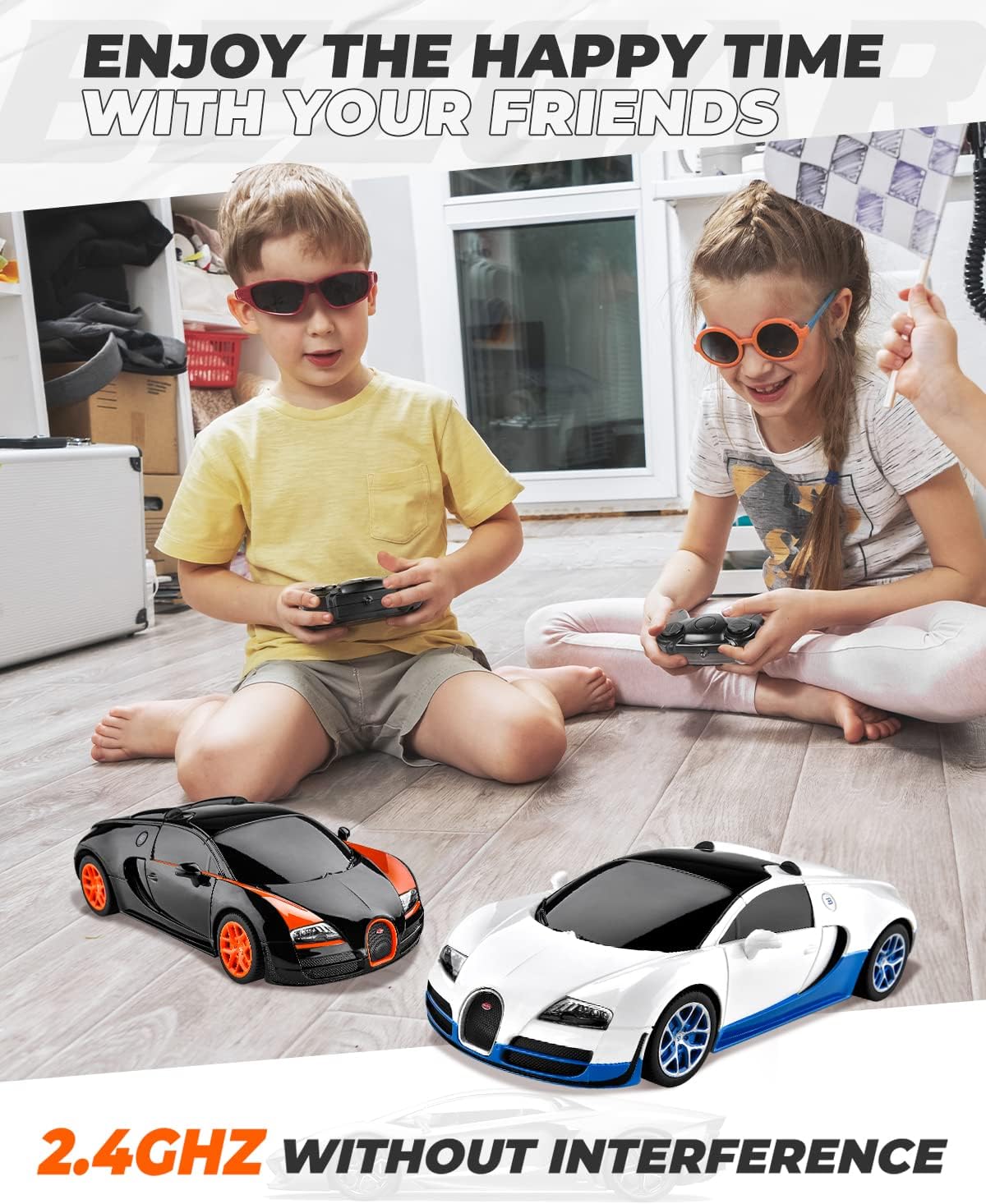 BEZGAR 1:24 Ferrari Remote Control Car Licensed FXX-K EVO