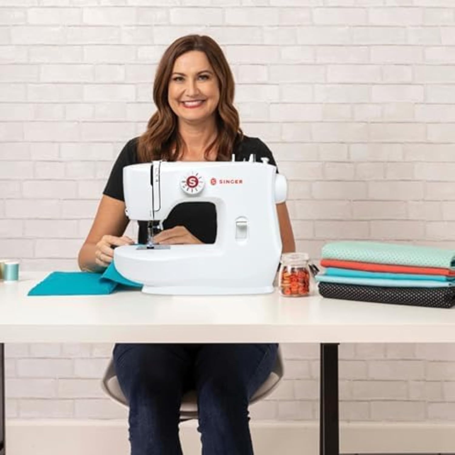 SINGER® MX60 Lightweight & Portable Sewing Machine with Accessory Kit