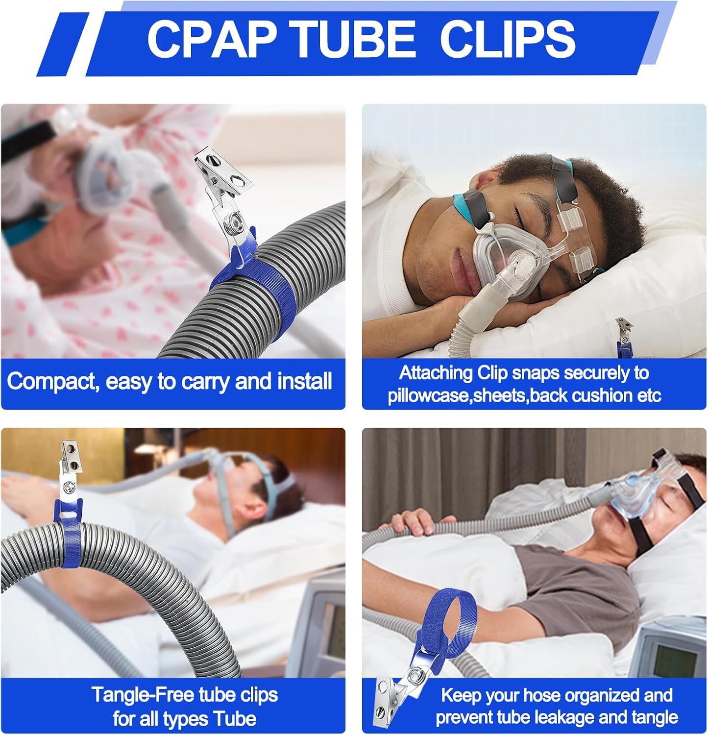 CPAP Cleaning Kit, CPAP Cleaner & CPAP Hose Cleaner Brush for CPAP Machine | CPAP Tube and Mask Cleaning Brush