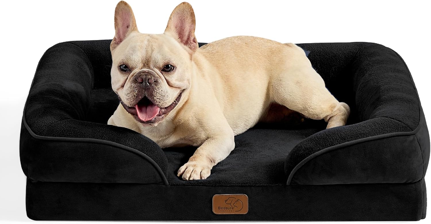 Bedsure Orthopedic Dog Beds Large Sized Dog with Removable Washable Cover