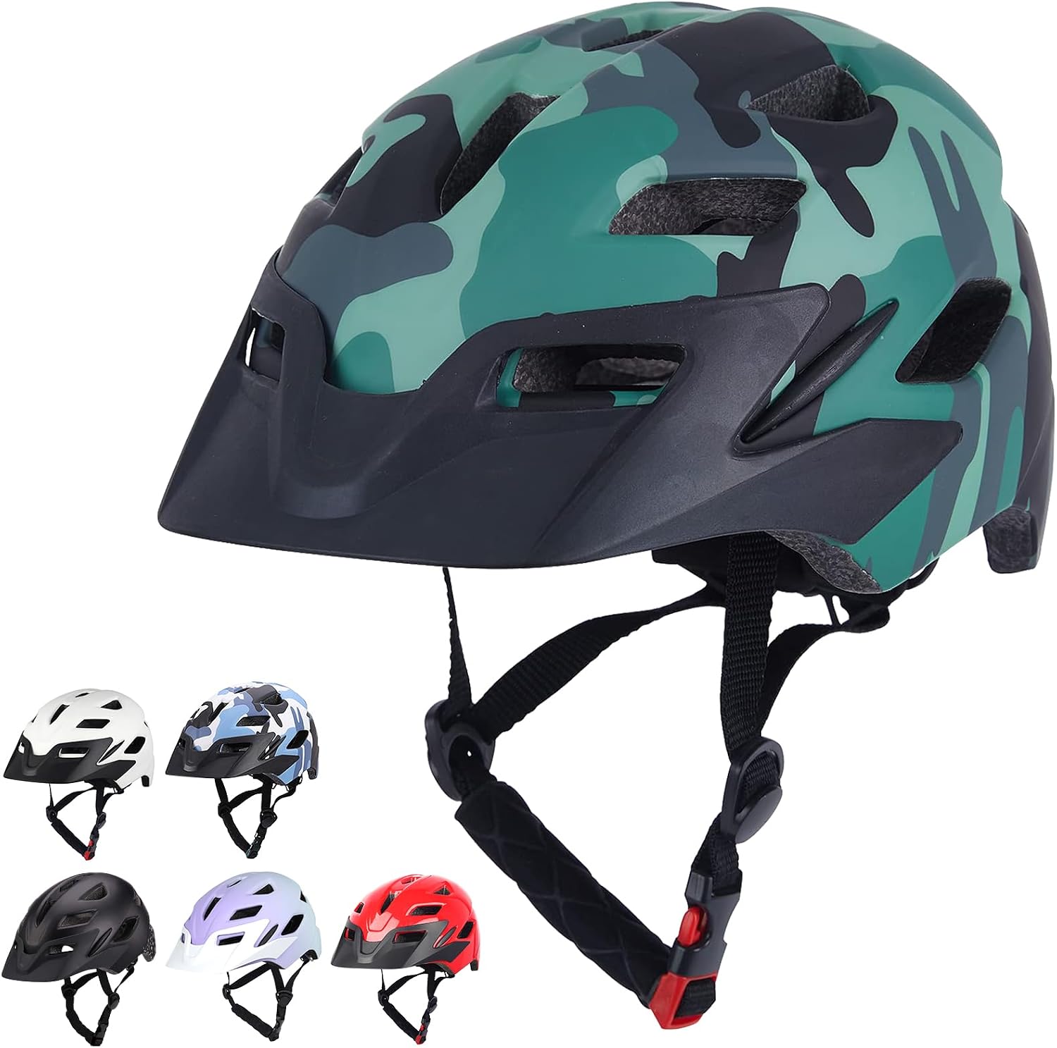 Kids Bike Helmet, Toddler Youth Helmet for Boys Girls, Ages 3-5, 5-8, 8-14