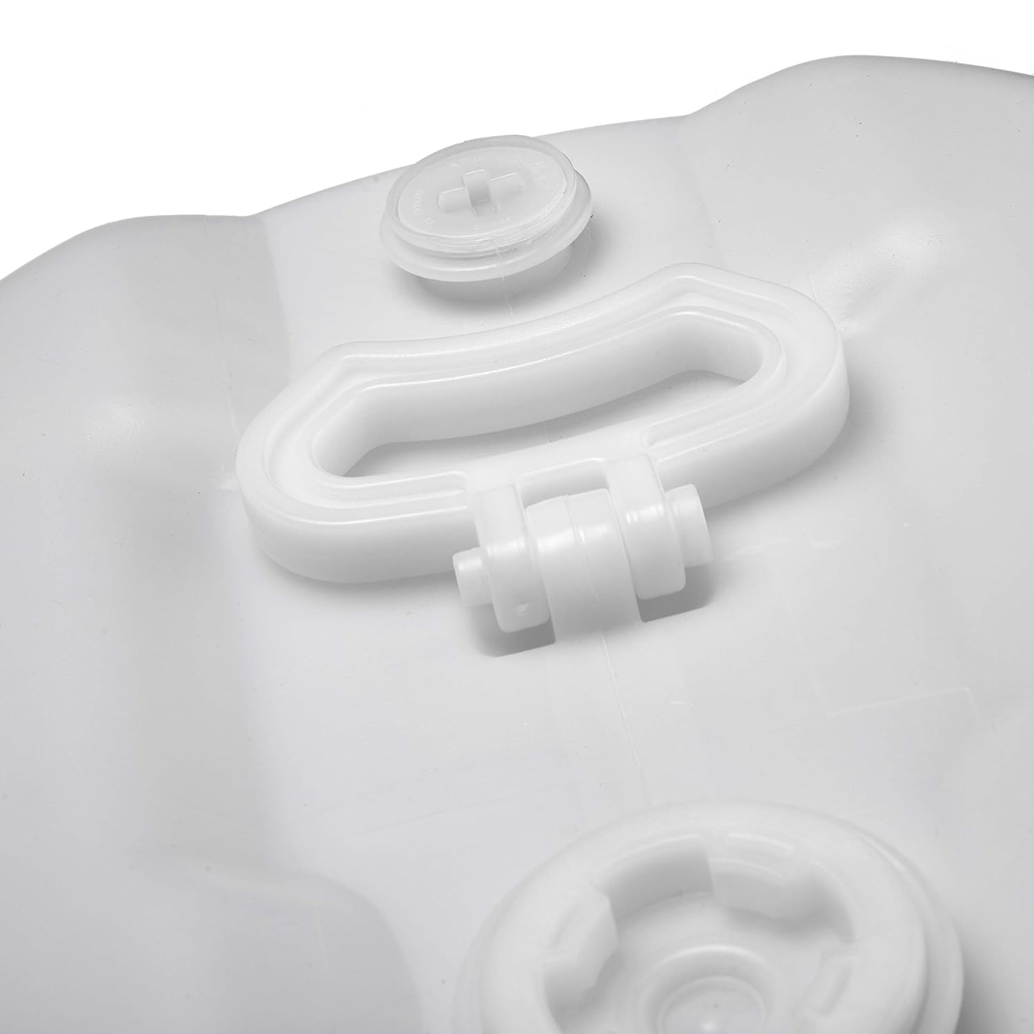 Hudson Exchange 15 Gallon Tight Head Drum with 2" & 3/4" Fittings, UN Rated, Food Grade BPA Free HDPE, Natural