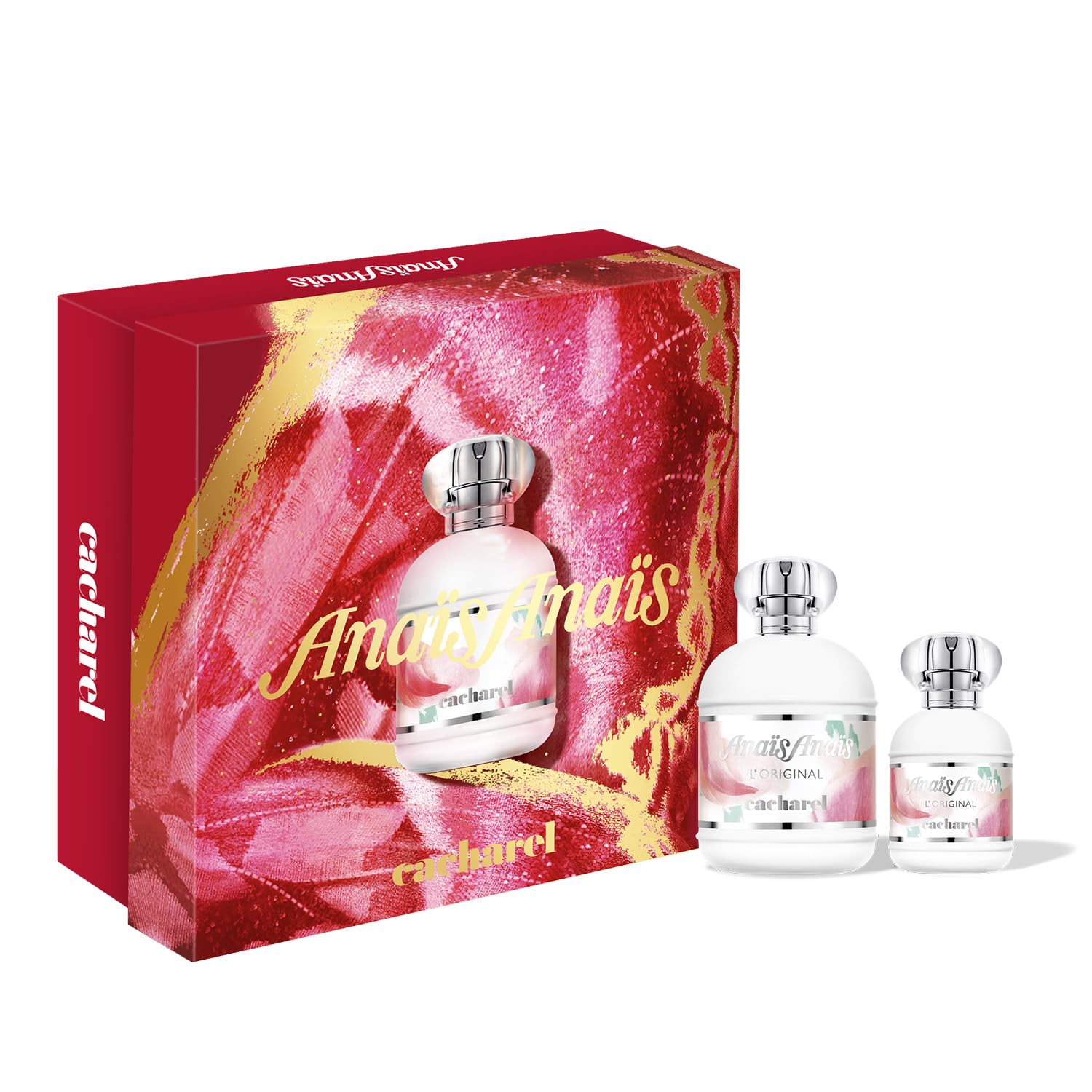 Cacharel Anais Anais, Eau de Toilette for Women, Floral, Green With Notes of White Lily & Musk. A Classic, Romantic, and Timeless Everyday Perfume Spray