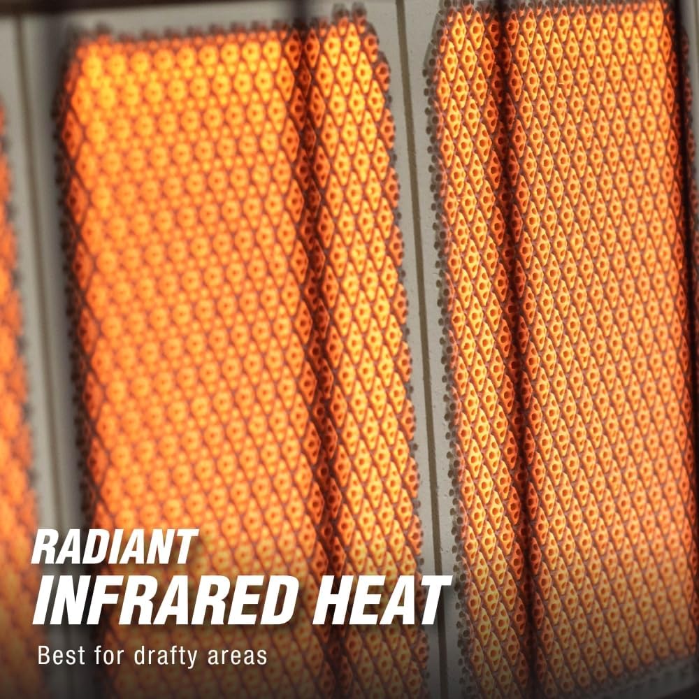 Mr. Heater 20,000 BTU Vent Free Radiant Dual Fuel Heater