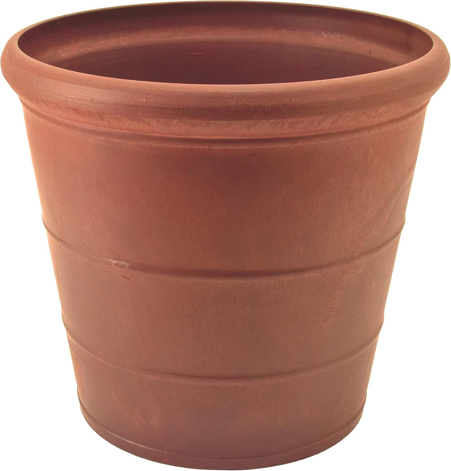 PSW Pot Collection NUR28C 10” Planter Pot for Indoor and Outdoor Plants and Gardens, 10-inch, Chocolate