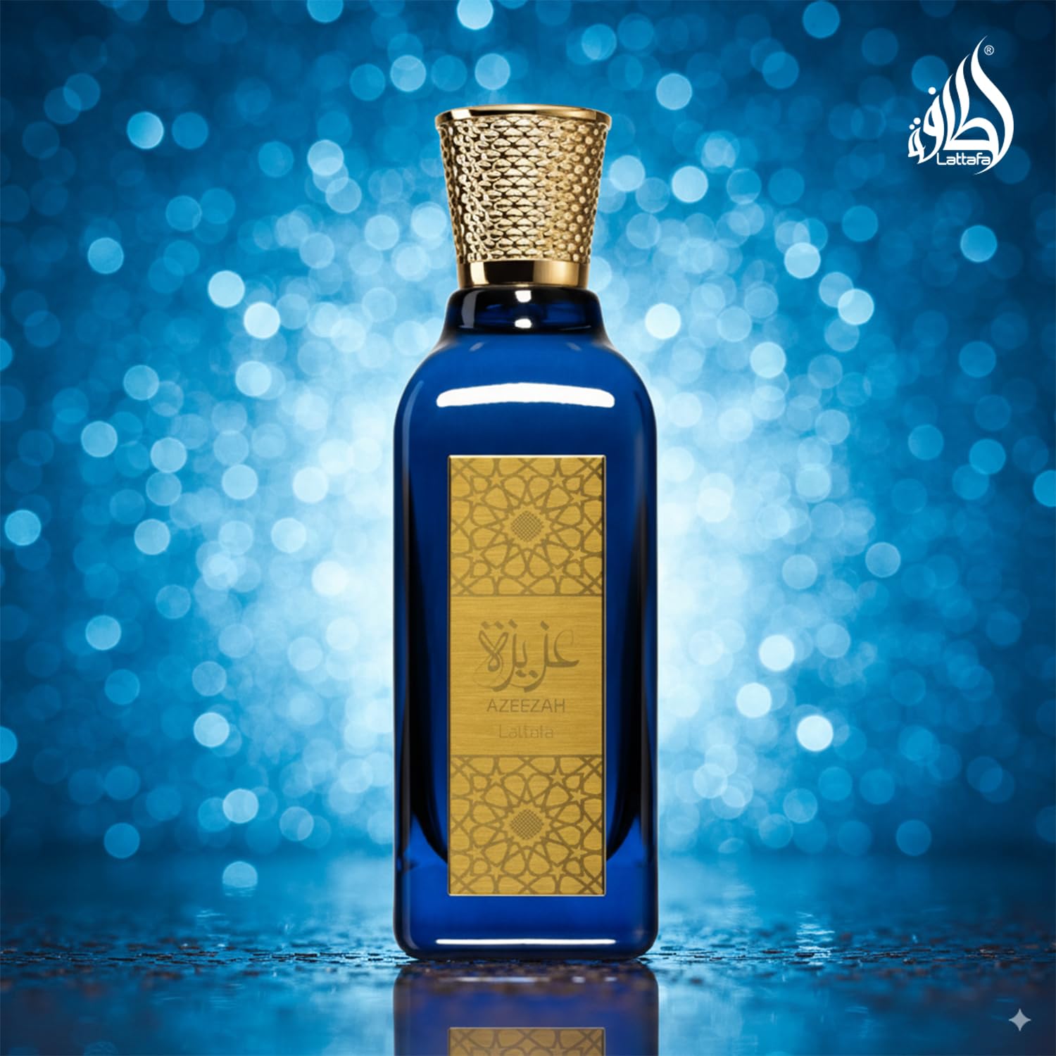 Lattafa Azeezah Eau de Parfum Spray for Women, 3.4 Ounce