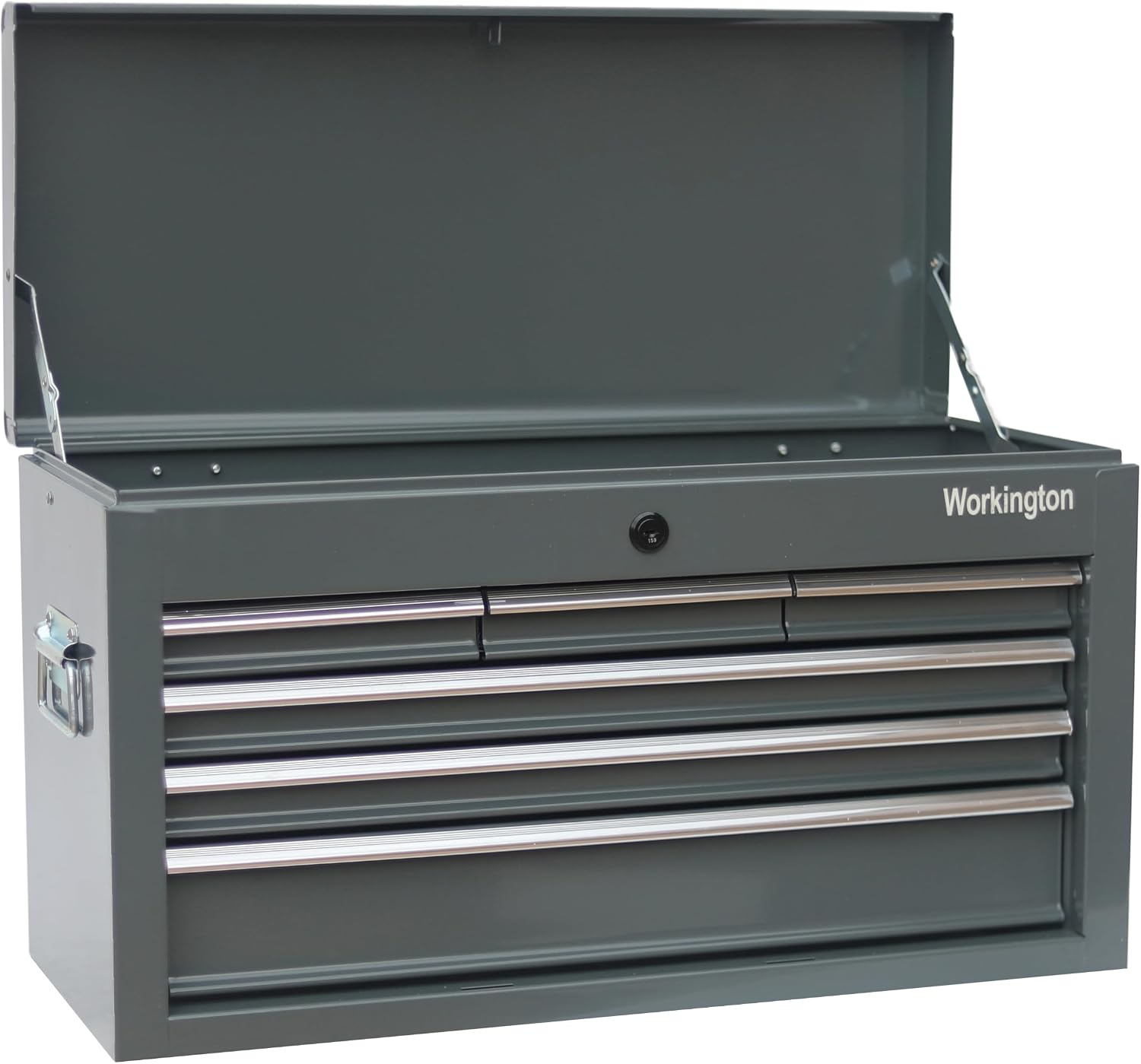Workington Portable Metal Tool Chest with 6 Drawers, 24" 6-Drawer Tool Chest Cabinet with Ball Bearing Drawer Slides