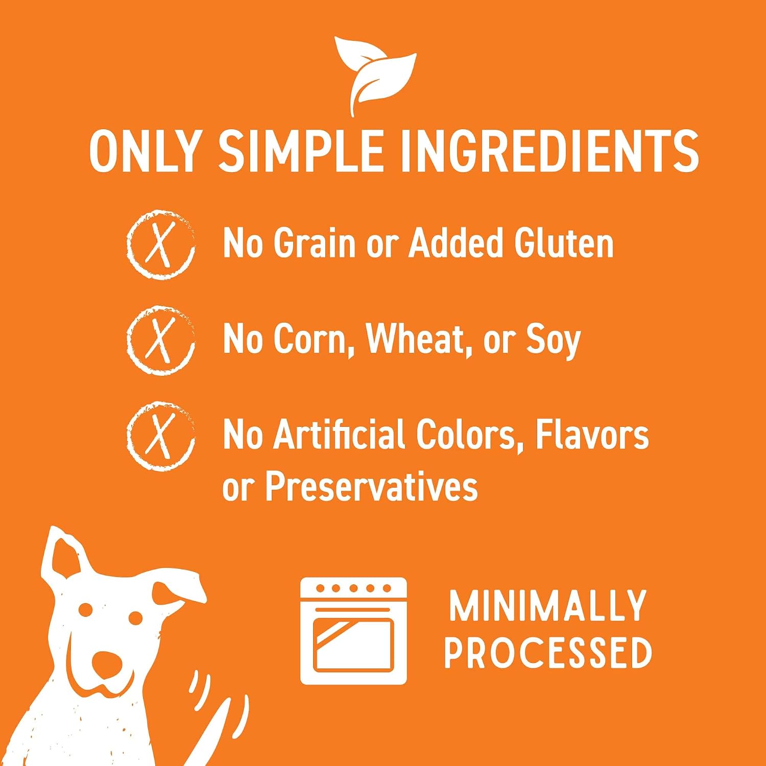 Cloud Star Wag More Bark Less - Dog Treats - Crunchy Biscuits - Grain Free Peanut Butter & Apples - 2.5 lb Pouch