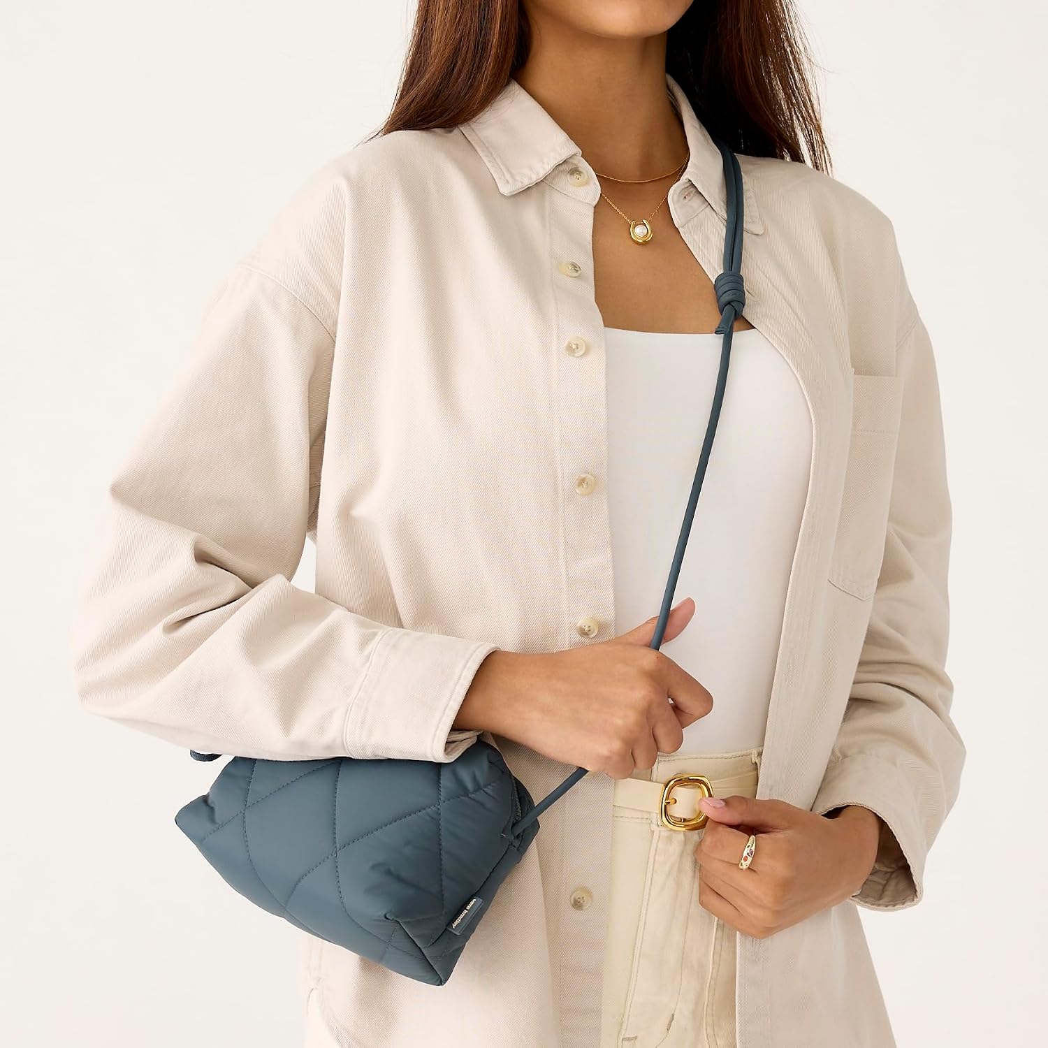 Vera Bradley womens Featherweight Blake Crossbody Bag