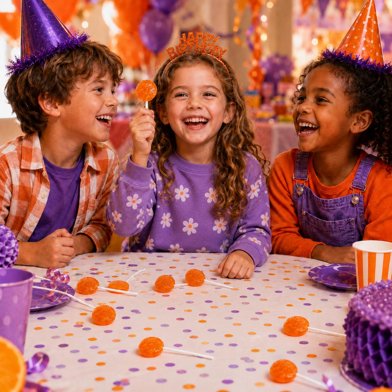 20-Count Grape Lollipops Candy Suckers for Kids, Perfect for Gifting, Parties, Events,10 Gram Lollipops