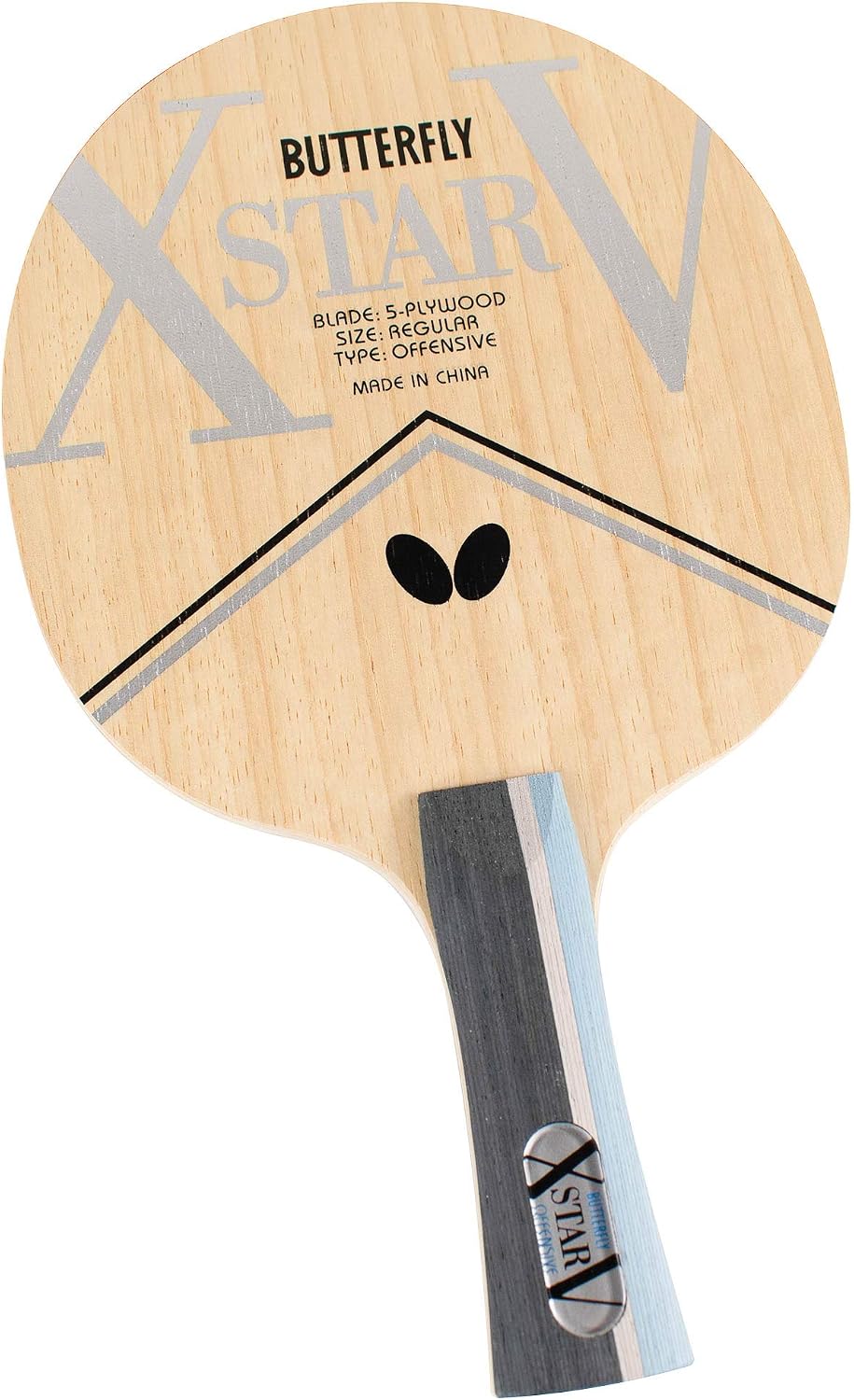 Butterfly Xstar V Shakehand Table Tennis Blade