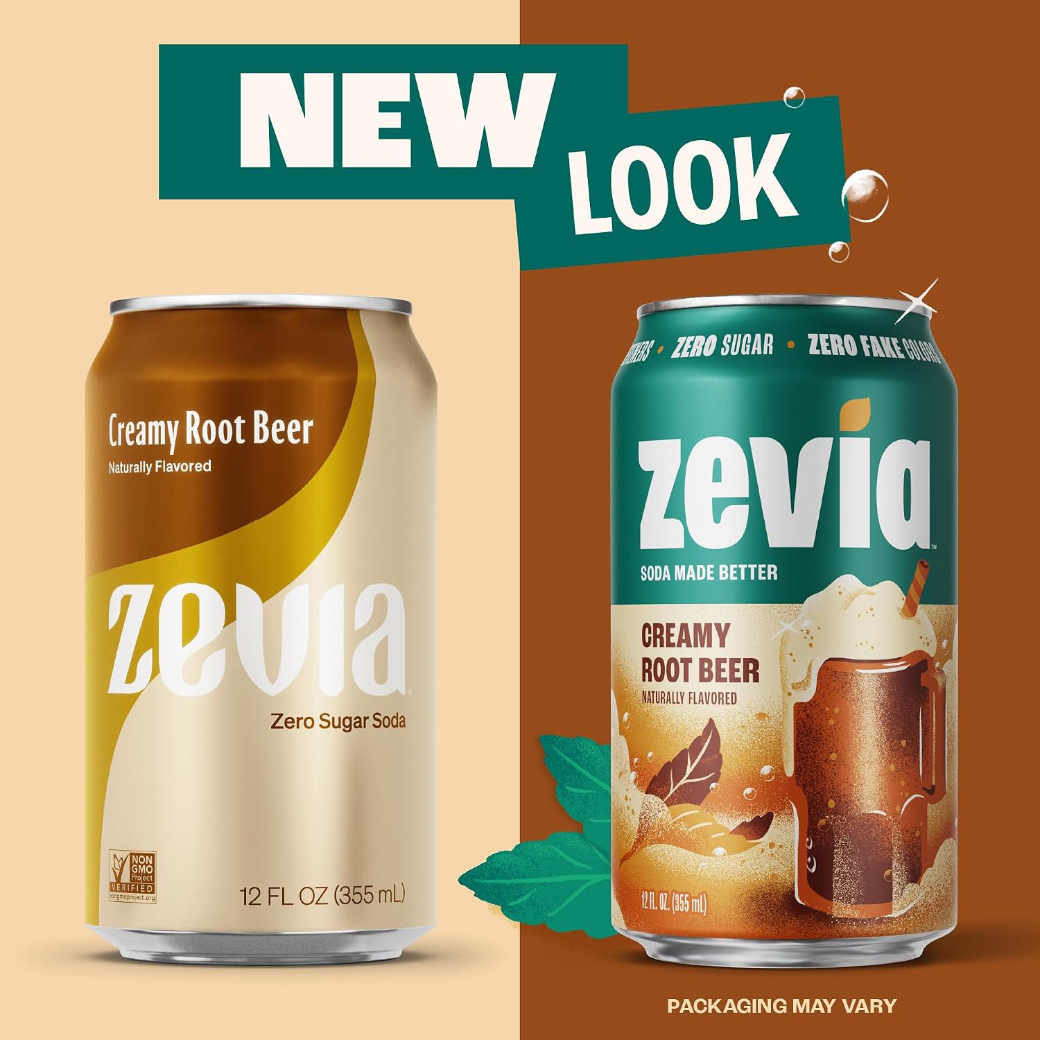 Zevia Zero Calorie Soda, Orange, 12 Ounce Cans (Pack of 6)