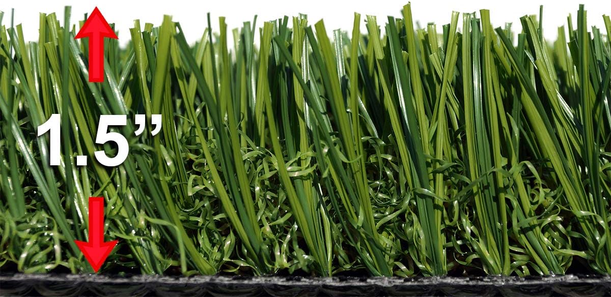 SPG-70 1.5" Tall Centipede Southwest Artificial Grass Turf with Ultra-Flo $2.77/sq.ft. (Pick Size Below) (13 ft. x 15 ft. = 195 sq. ft.)